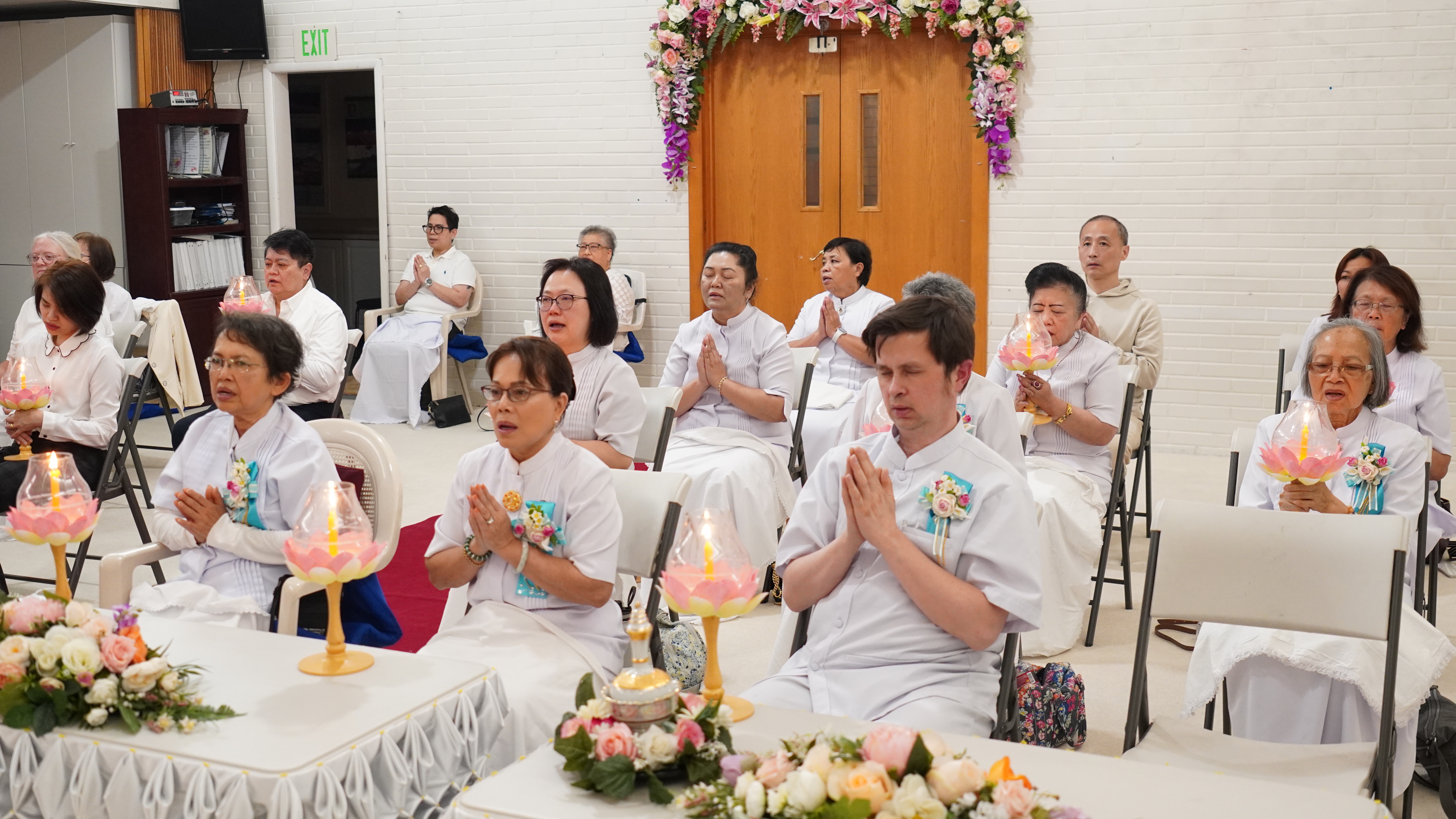 วัดพระธรรมกายซีแอตเติล จัดงานบุญวันวิสาขบูชา