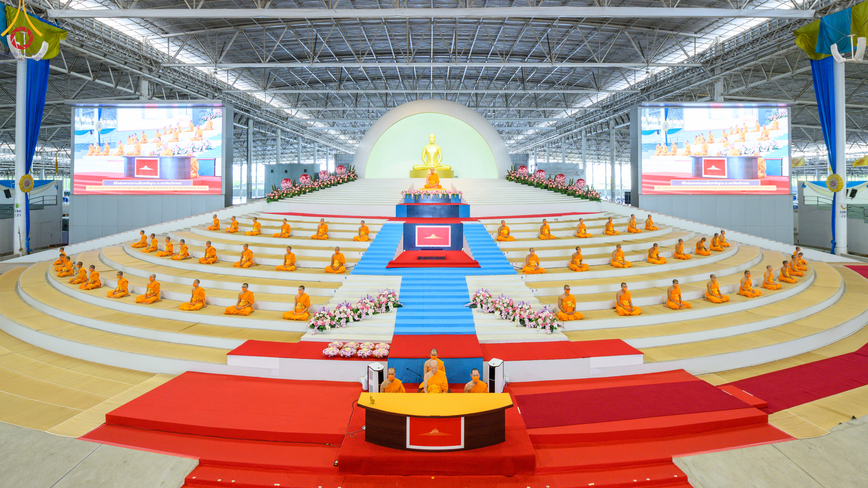 วัดพระธรรมกาย จัดงานบุญวันอาทิตย์