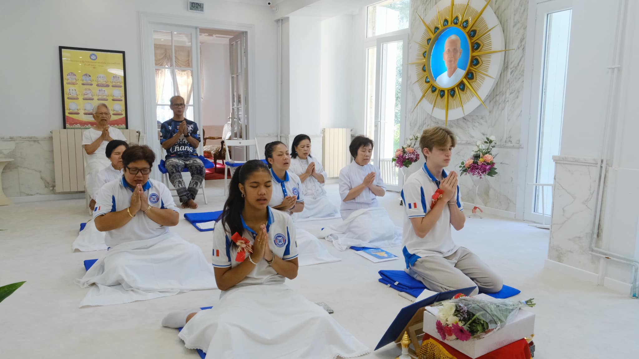 วัดพระธรรมกายบอร์คโด จัดงานบุญวันอาทิตย์