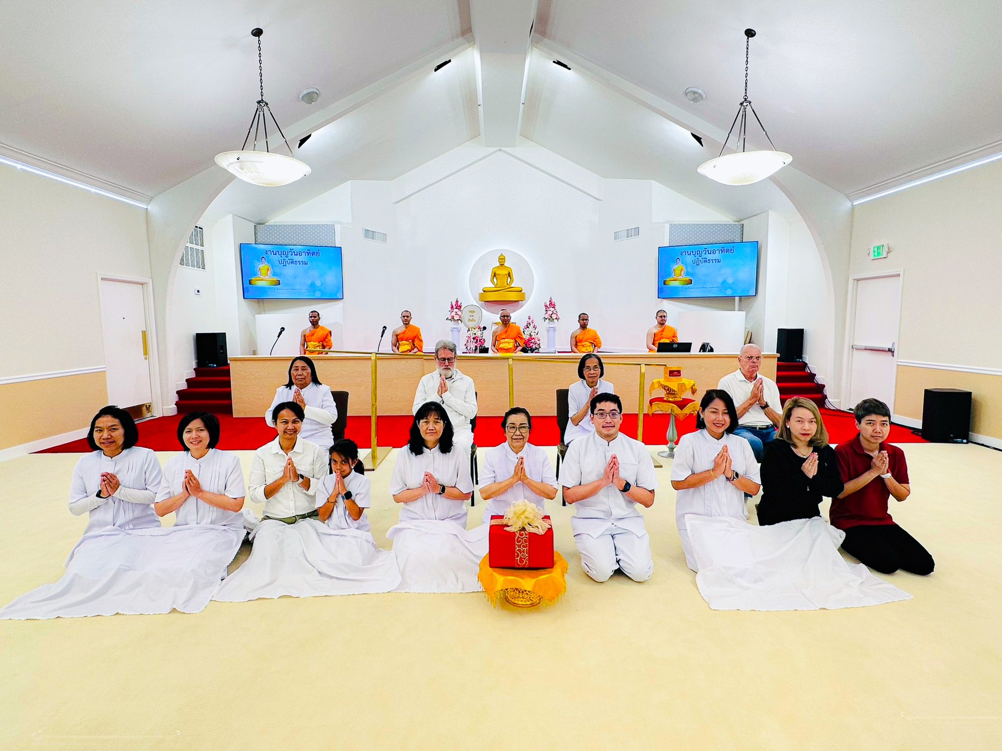 วัดพระธรรมกายซิลิคอนวัลเลย์ จัดงานบุญวันอาทิตย์