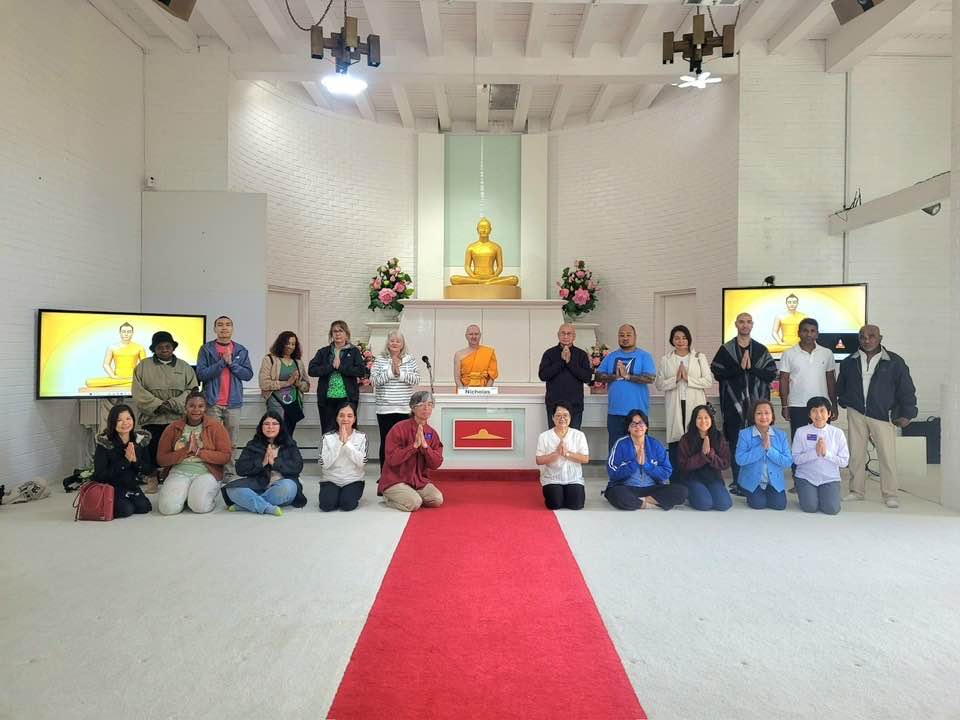 วัดพระธรรมกายแคลิฟอร์เนีย จัดกิจกรรม Sunday morning meditation session
