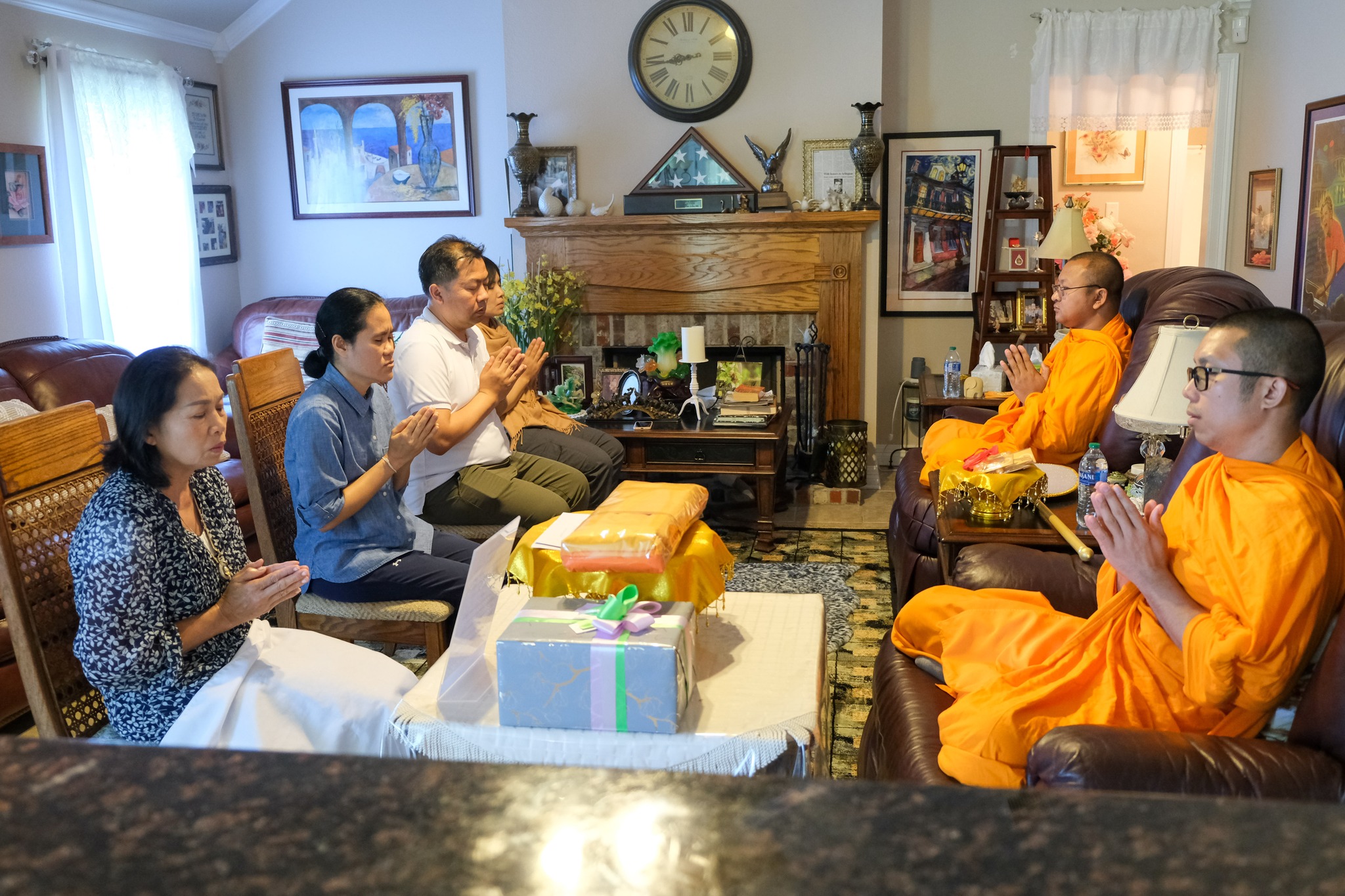 วัดพระธรรมกายเท็กซัส จัดปฏิบัติธรรมบ้านกัลยาณมิตร ณ เมือง Minden