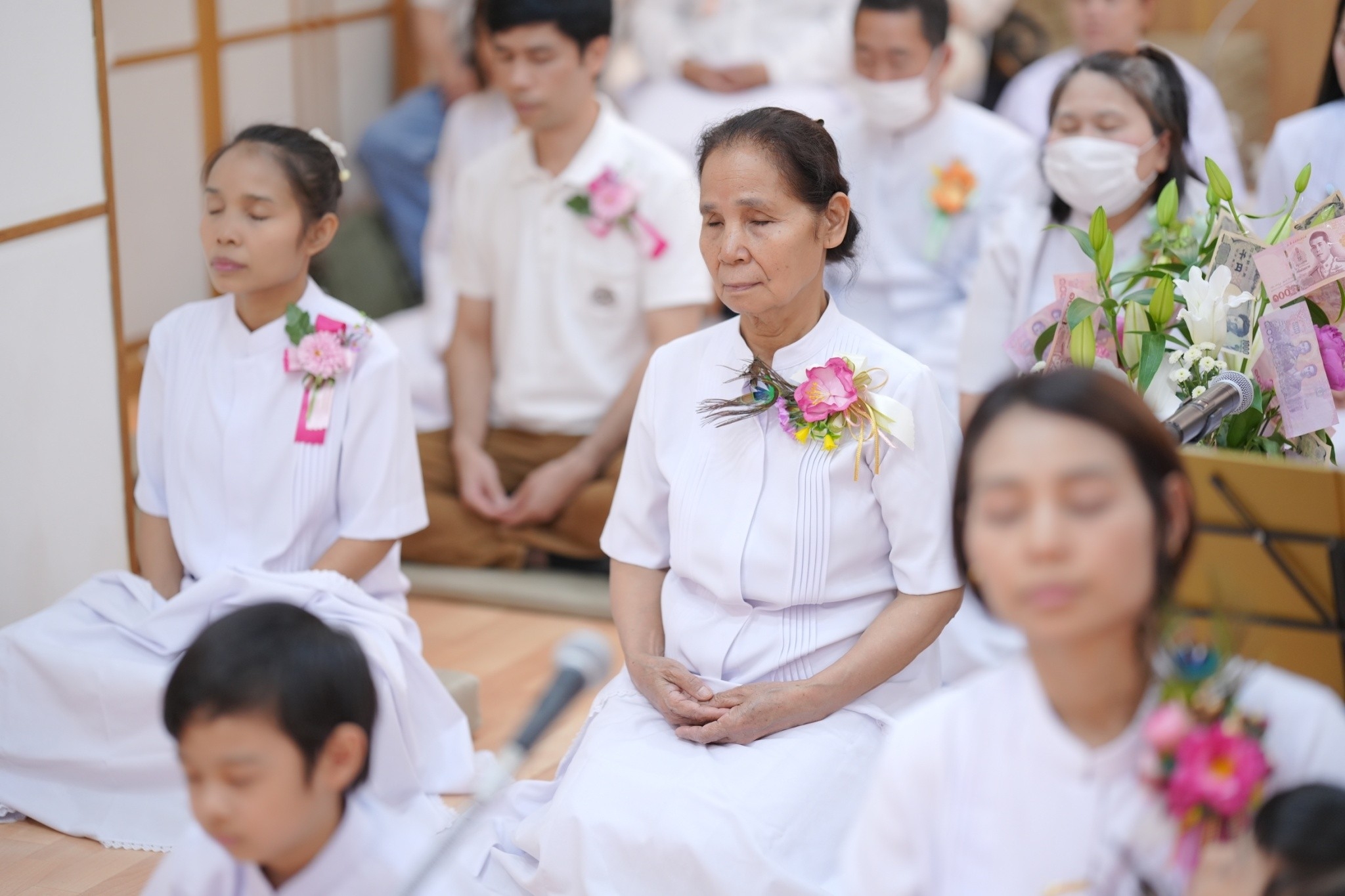 วัดพระธรรมกายโตเกียว จัดพิธีทอดผ้าป่าบำรุงวัด วาระครบรอบ 33 ปี