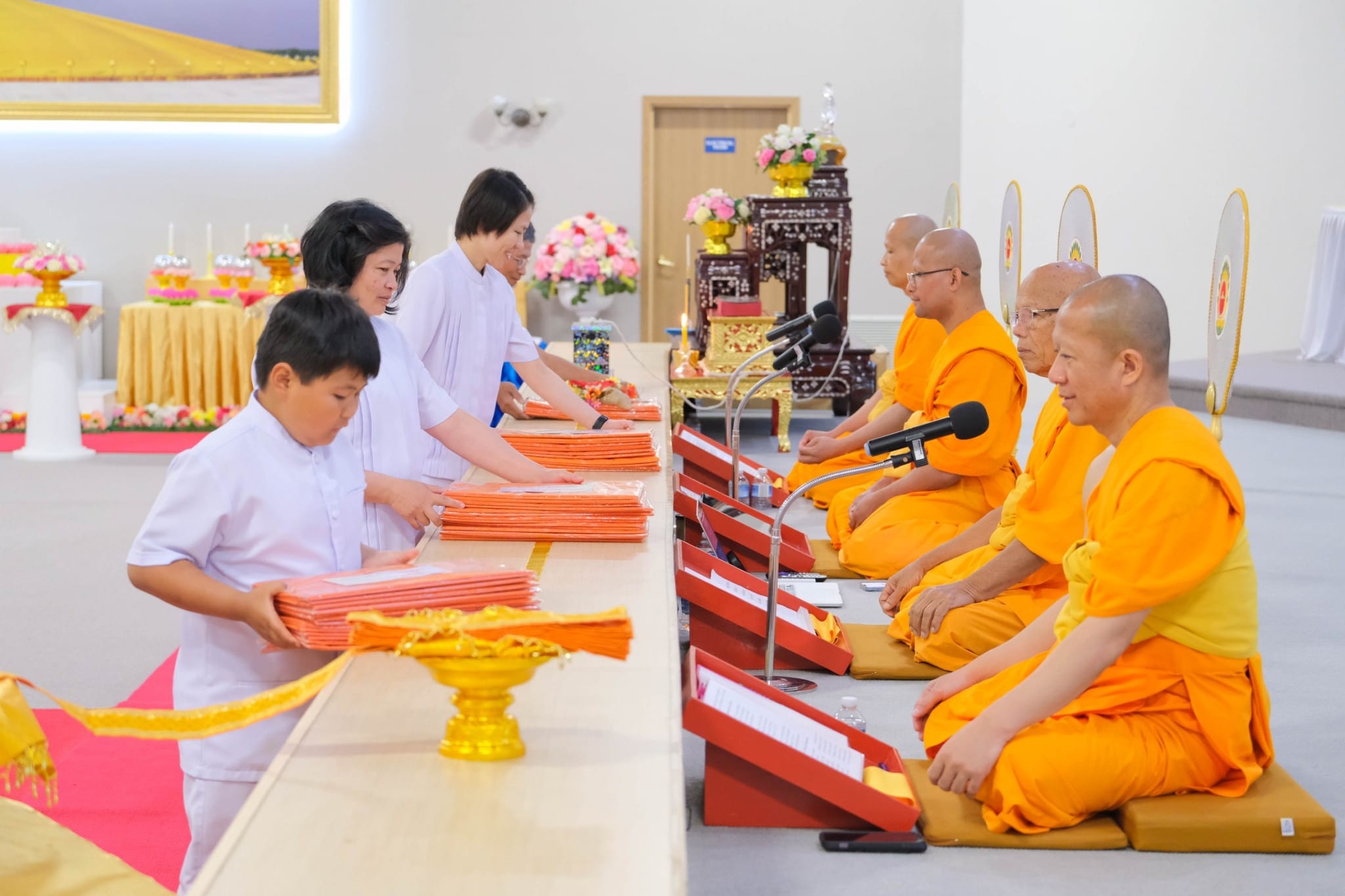 วัดพระธรรมกายมินเนโซตา จัดพิธีบุพเปตพลีออนไลน์