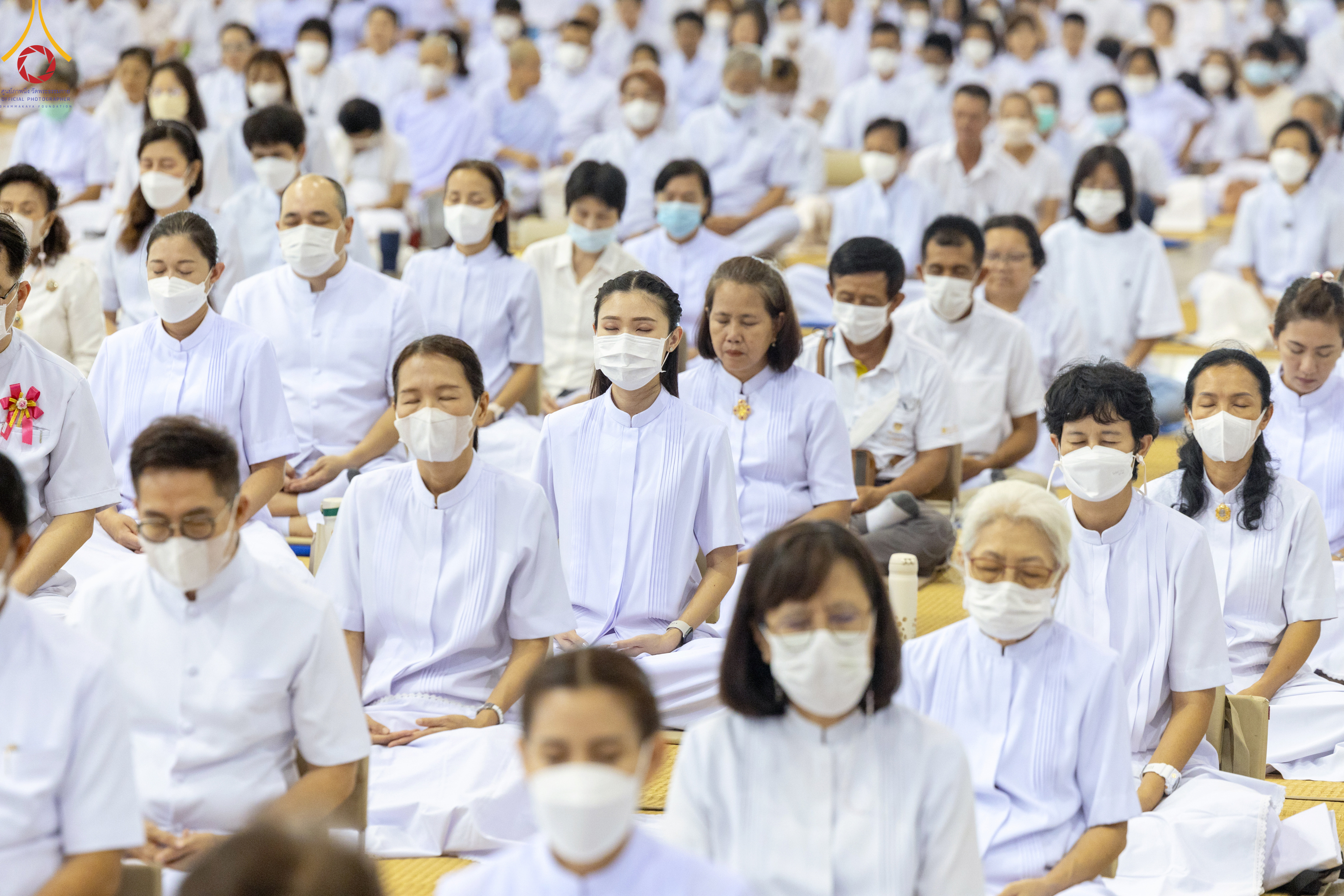 วัดพระธรรมกาย จัดพิธีบูชาข้าวพระ