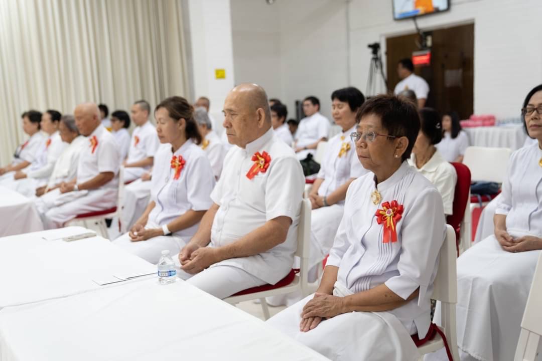 วัดพระธรรมกายแคลิฟอร์เนีย จัดพิธีบูชาข้าวพระ