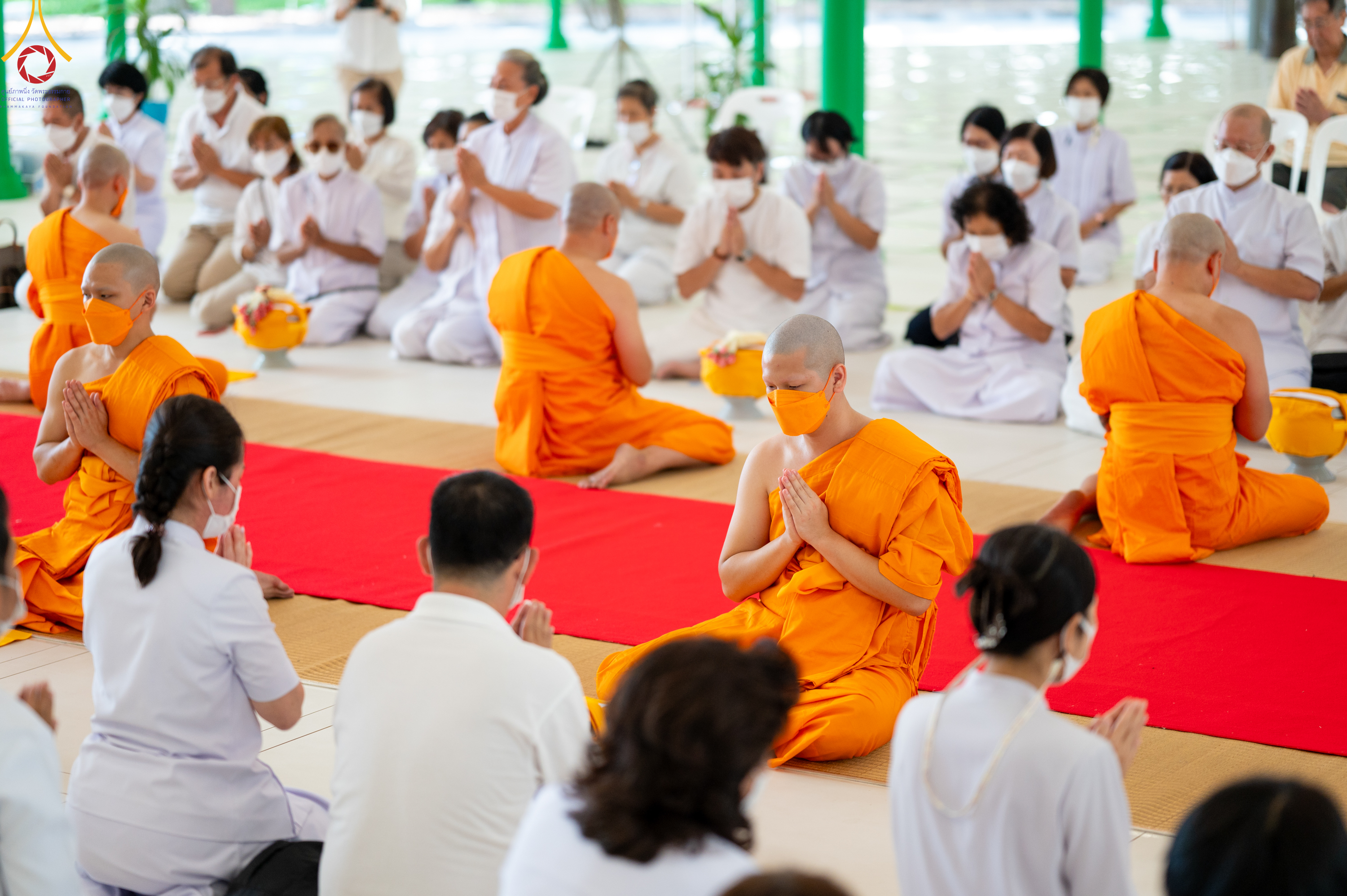 พิธีบรรพชาอุปสมบทหมู่ธรรมทายาทรุ่นนานาชาติ ภาคภาษาจีน รุ่นที่ 18