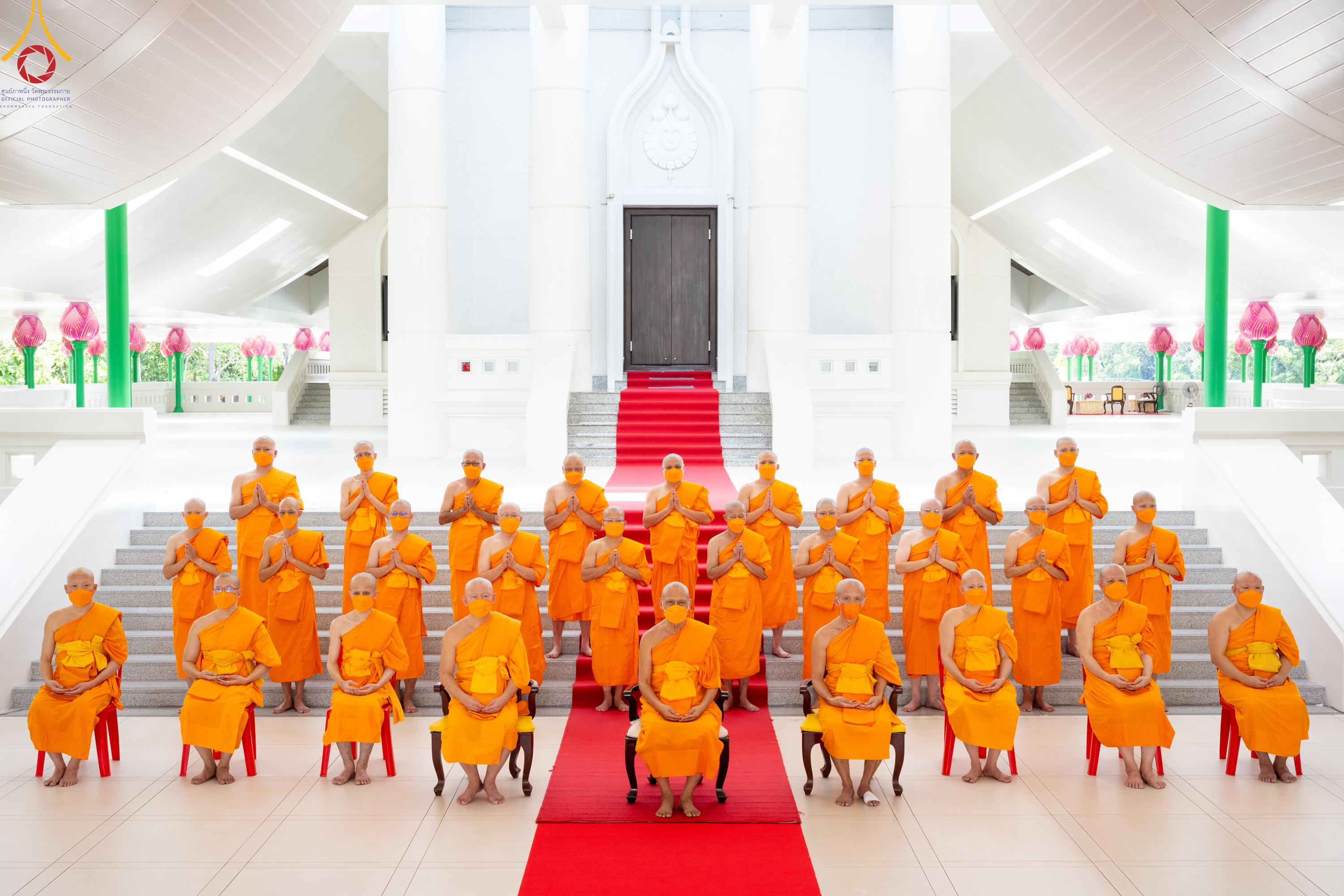 พิธีบรรพชาอุปสมบทหมู่ธรรมทายาทรุ่นนานาชาติ ภาคภาษาจีน รุ่นที่ 18