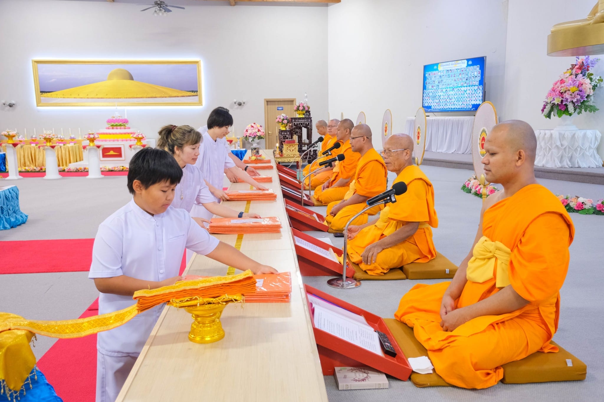 วัดพระธรรมกายมินเนโซตา จัดพิธีบุพเปตพลีออนไลน์