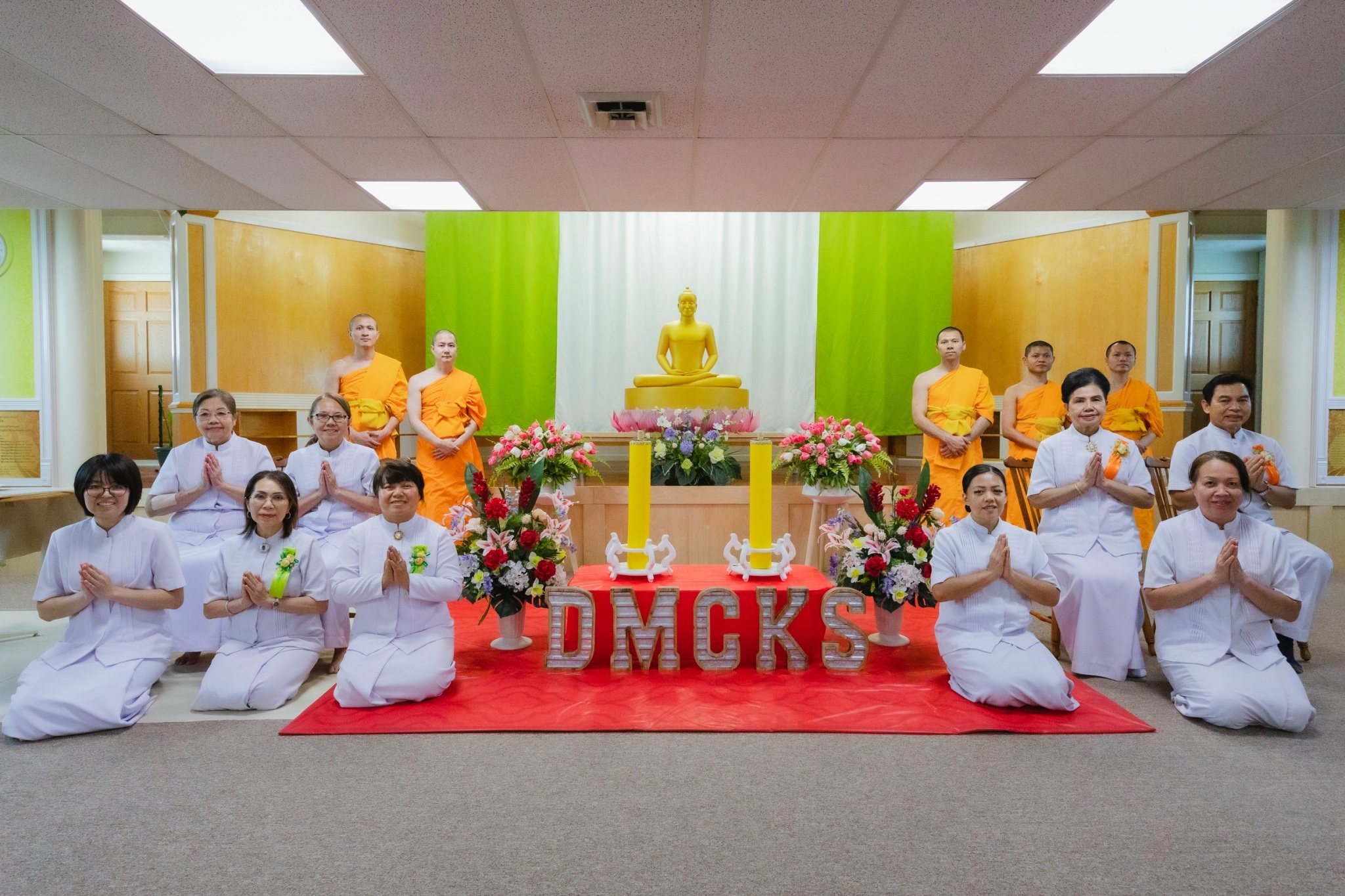 วัดพระธรรมกายแคนซัส จัดงานบุญวันอาทิตย์
