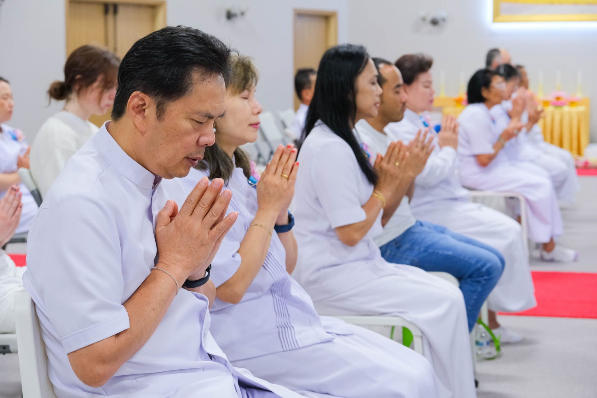 วัดพระธรรมกายมินเนโซตา จัดงานบุญเนื่องในเทศกาลเข้าพรรษา