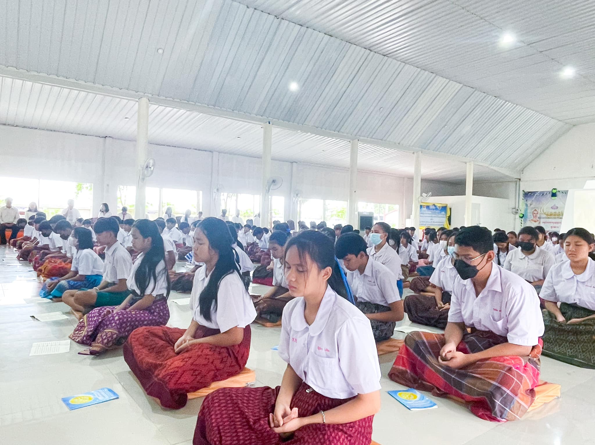 นักเรียน โรงเรียนอนุบาลชุลีพร เข้าร่วมโครงการอบรมศีลธรรม