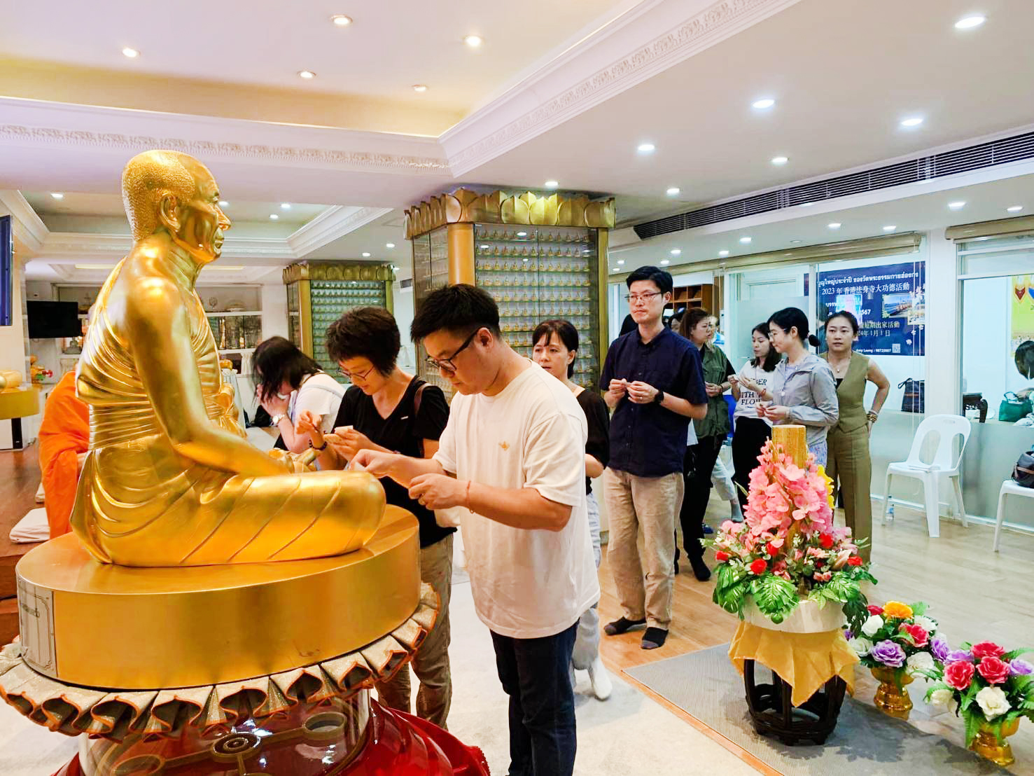 วัดพระธรรมกายฮ่องกง เปิดคอร์สสอนสมาธิแก่ชาวฮ่องกง