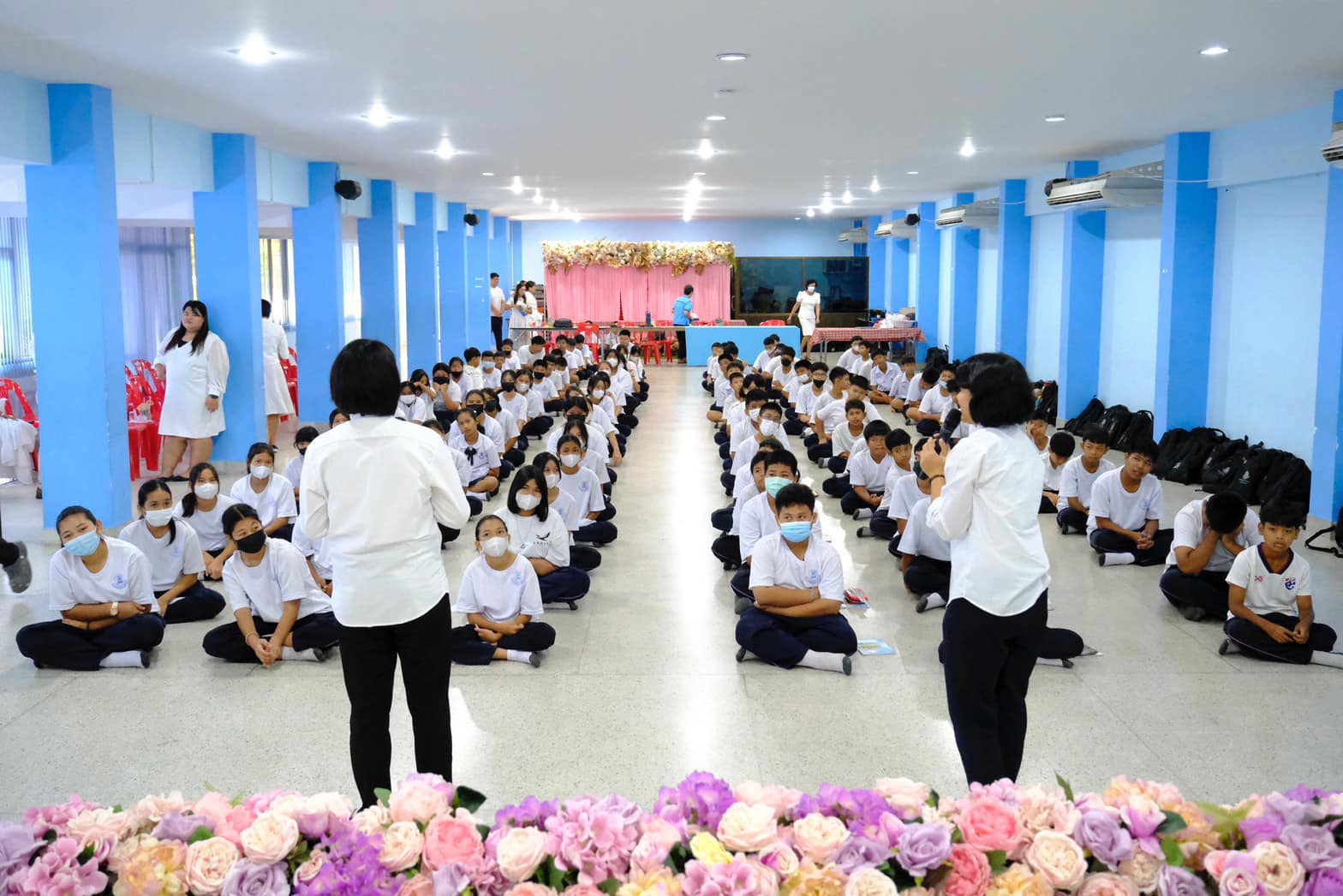 นักเรียน โรงเรียนประตูชัย เข้าร่วมกิจกรรมค่ายศีลธรรม