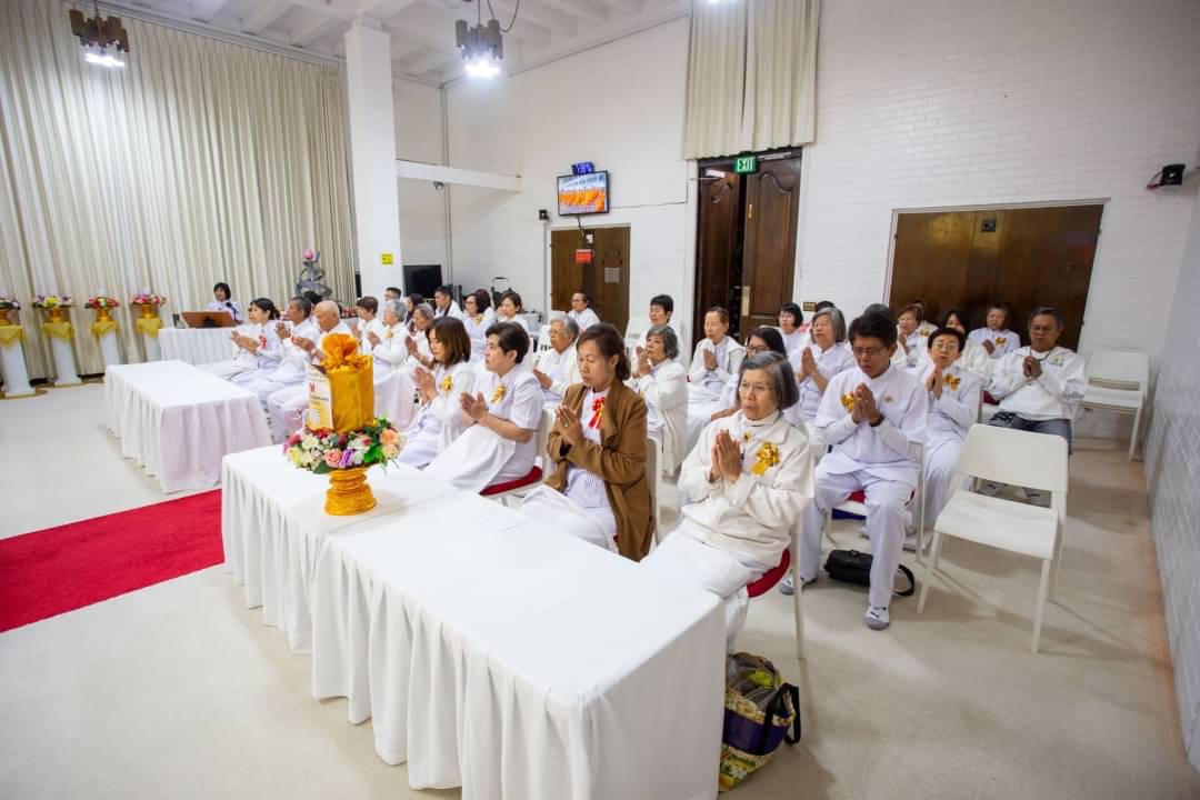 วัดพระธรรมกายแคลิฟอร์เนีย จัดงานบุญบูชาข้าวพระ