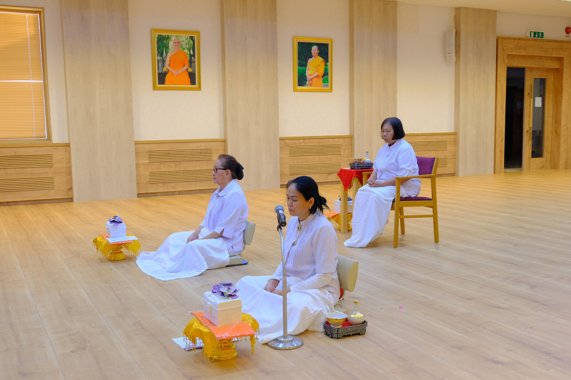 วัดพระธรรมกายบูโรส จัดพิธีบุพเปตพลี
