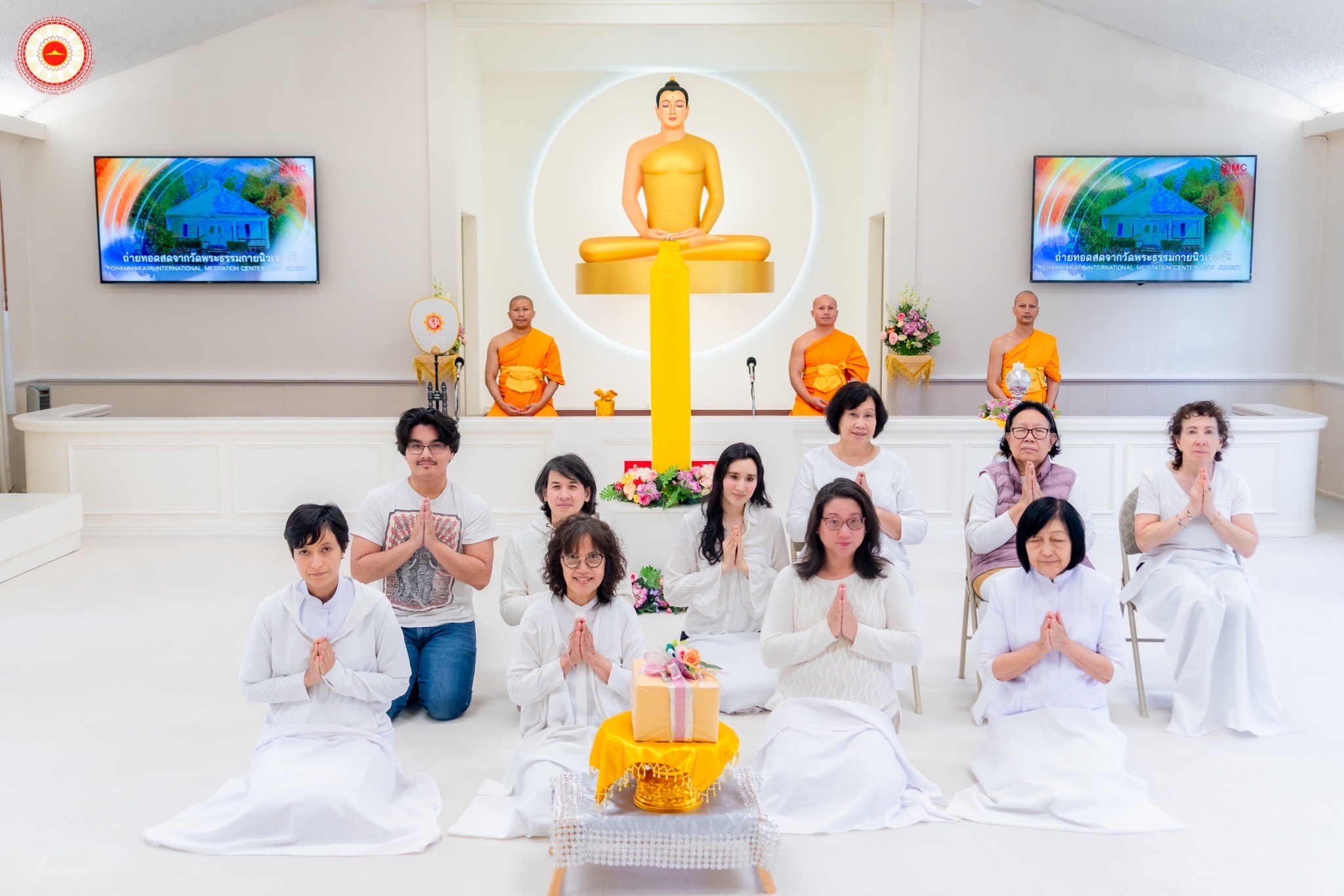 วัดพระธรรมกายนิวเจอร์ซี จัดกิจกรรมงานบุญวันอาทิตย์