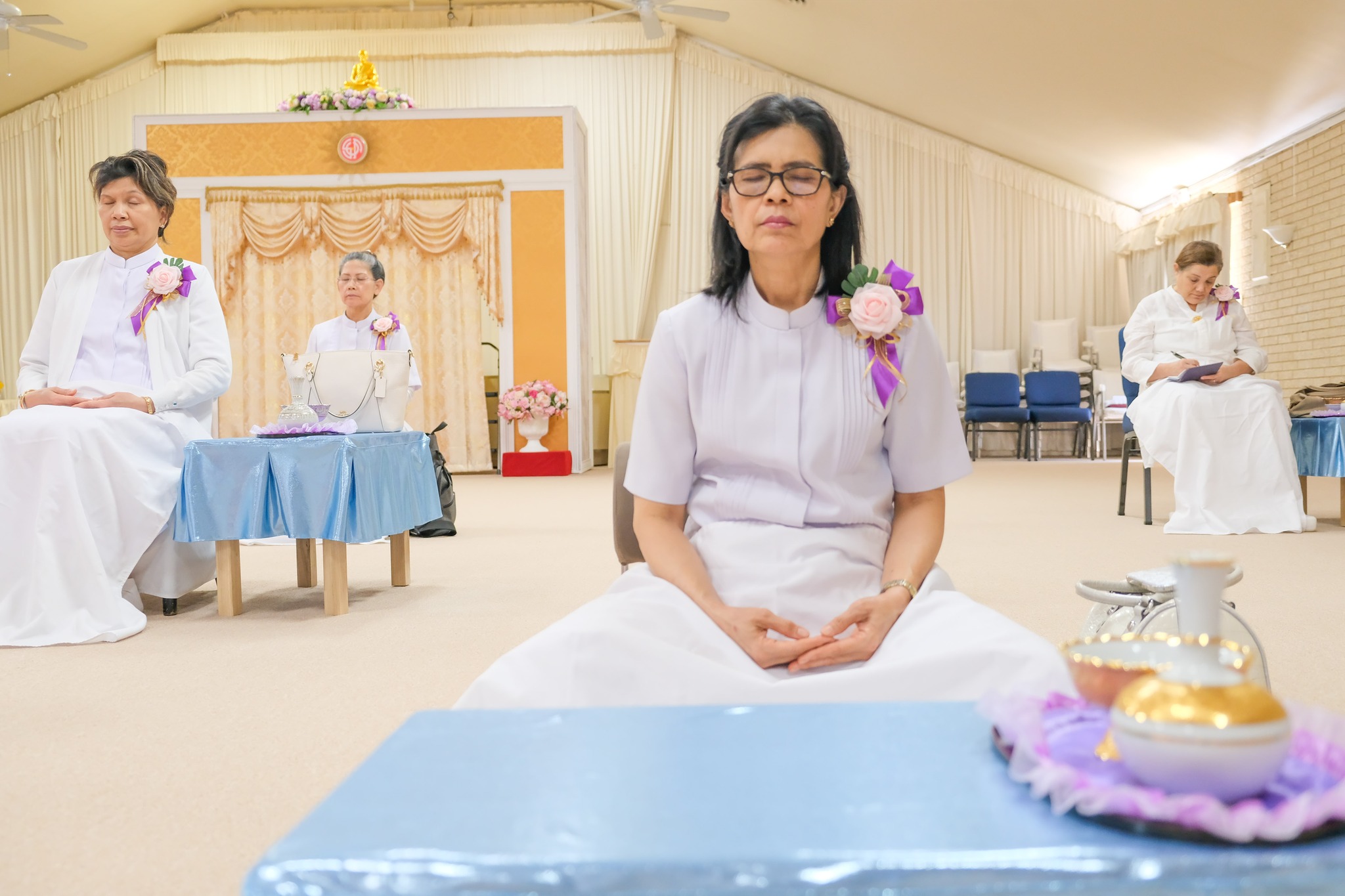 วัดพระธรรมกายเท็กซัส จัดงานบุญวันอาทิตย์