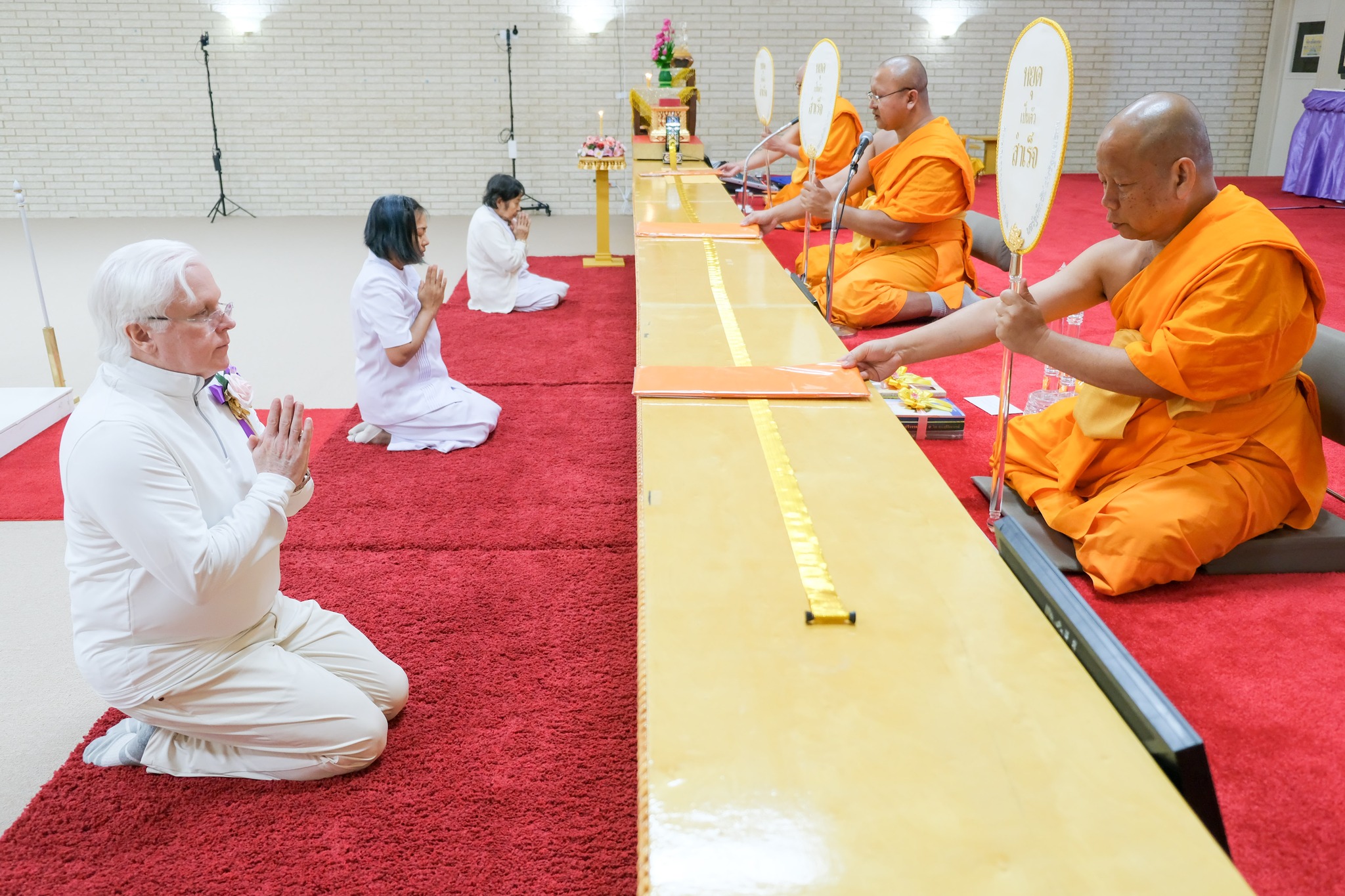 วัดพระธรรมกายเท็กซัส จัดงานบุญวันอาทิตย์
