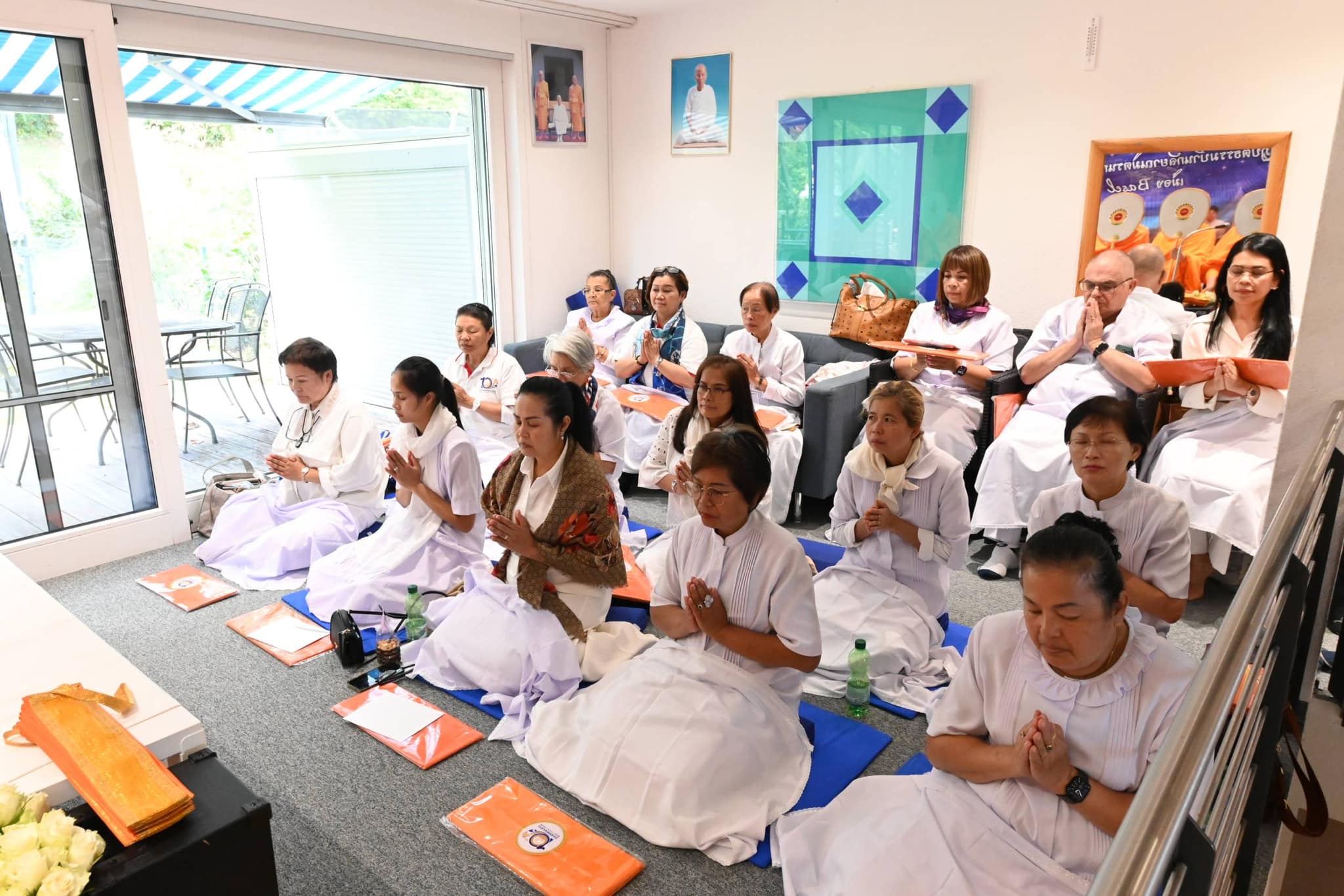 วัดพระธรรมกายสวิตเซอร์แลนด์ จัดปฏิบัติธรรม ณ เมืองบาเซิ่ล