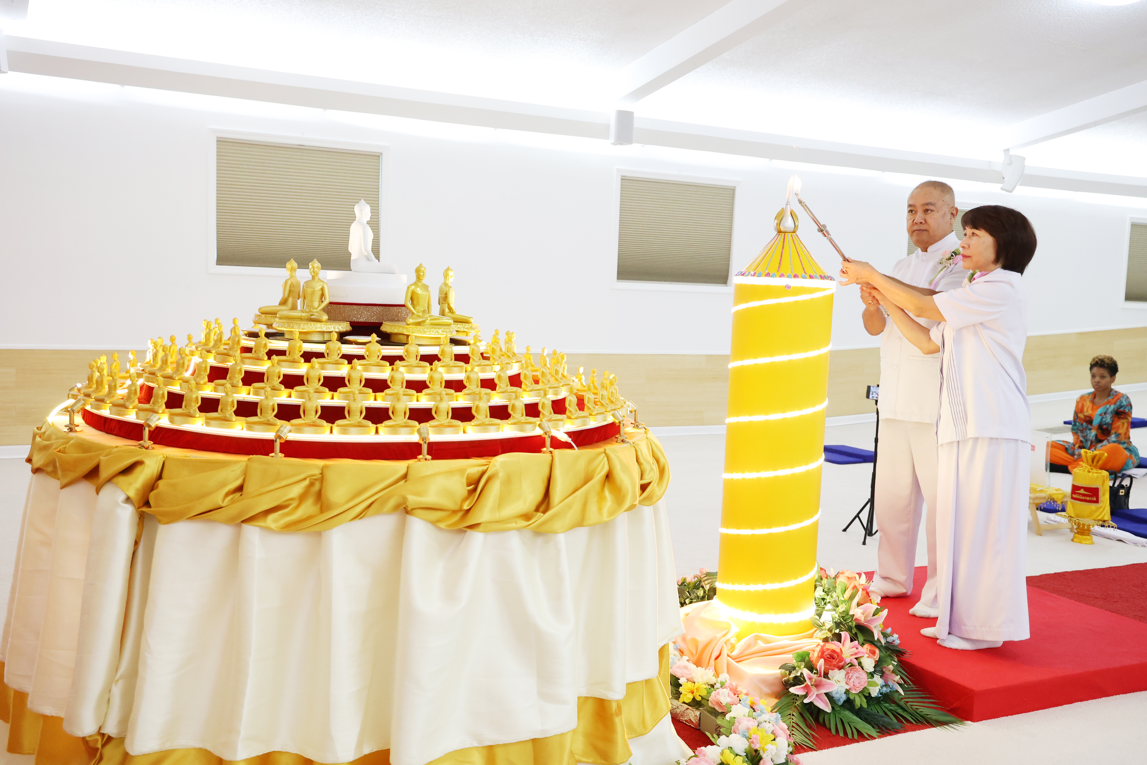 วัดพระธรรมกายจอร์เจีย จัดงานบุญวันอาทิตย์