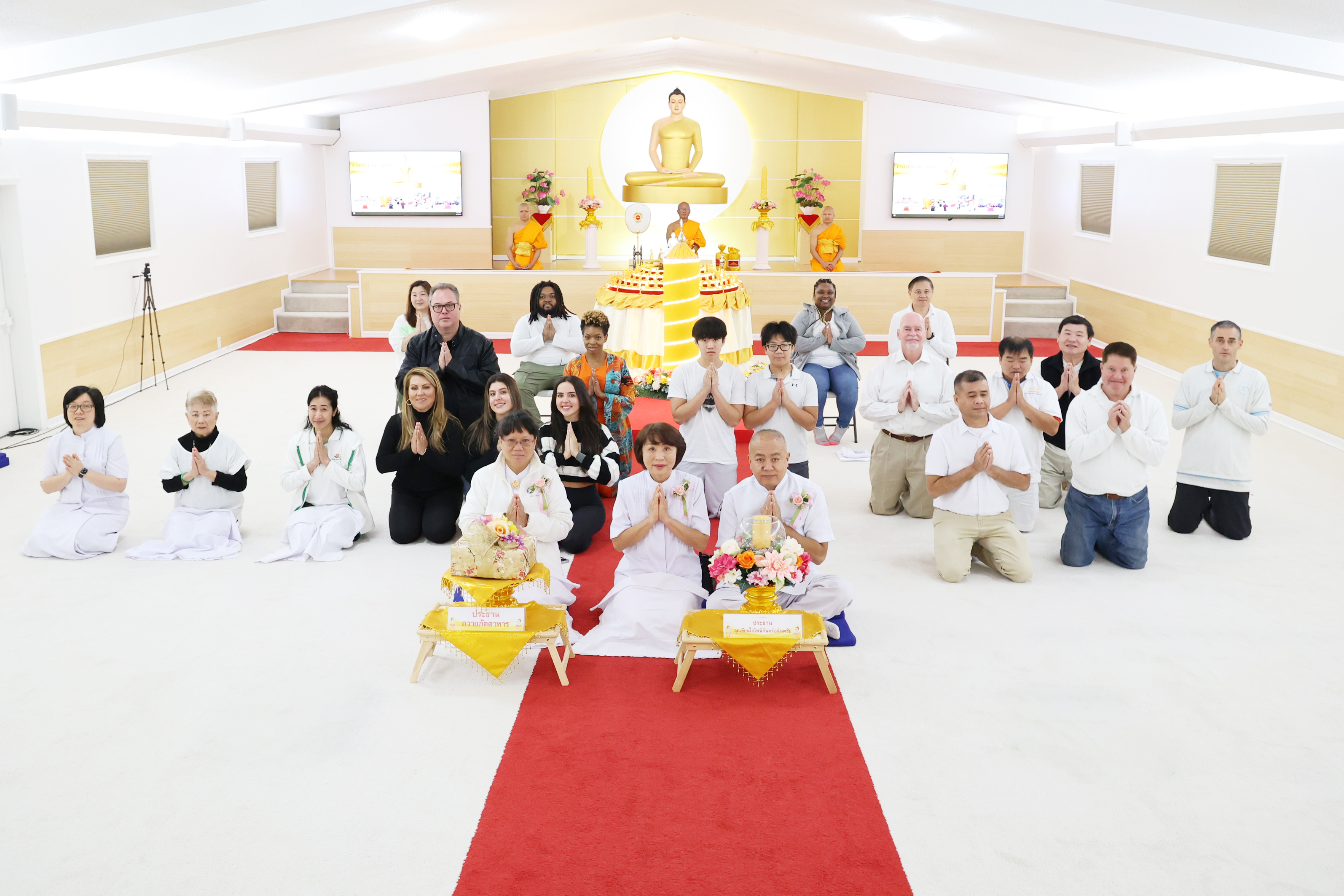 วัดพระธรรมกายจอร์เจีย จัดงานบุญวันอาทิตย์