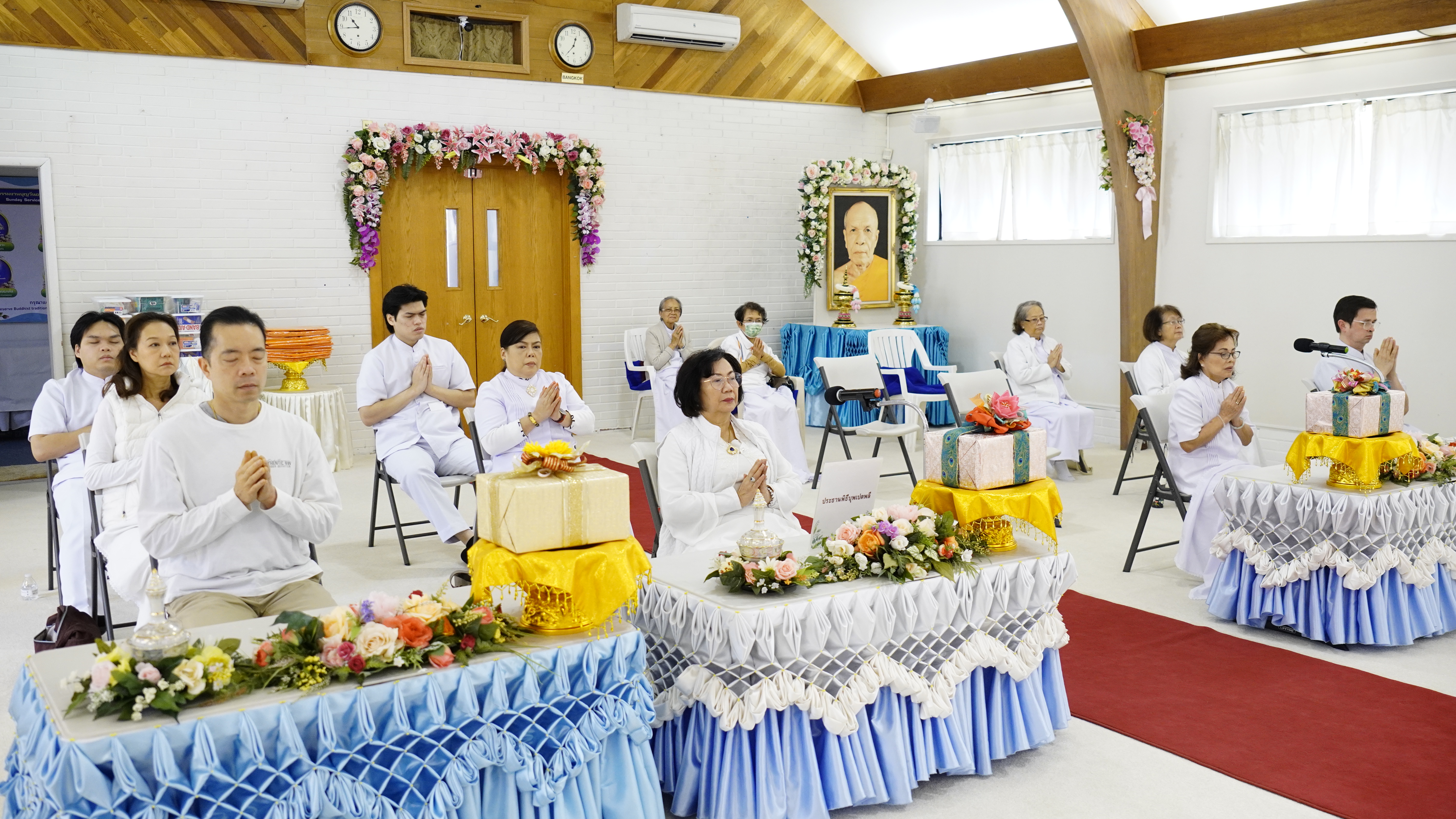 วัดพระธรรมกายซีแอตเติล จัดงานบุญวันอาทิตย์
