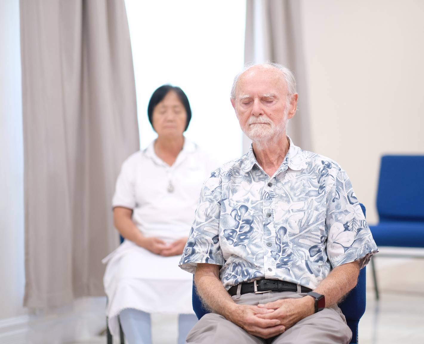 วัดพระธรรมกายปาล์มบีช จัดกิจกรรม Mindful Relaxation Meditation ครั้งที่ 10