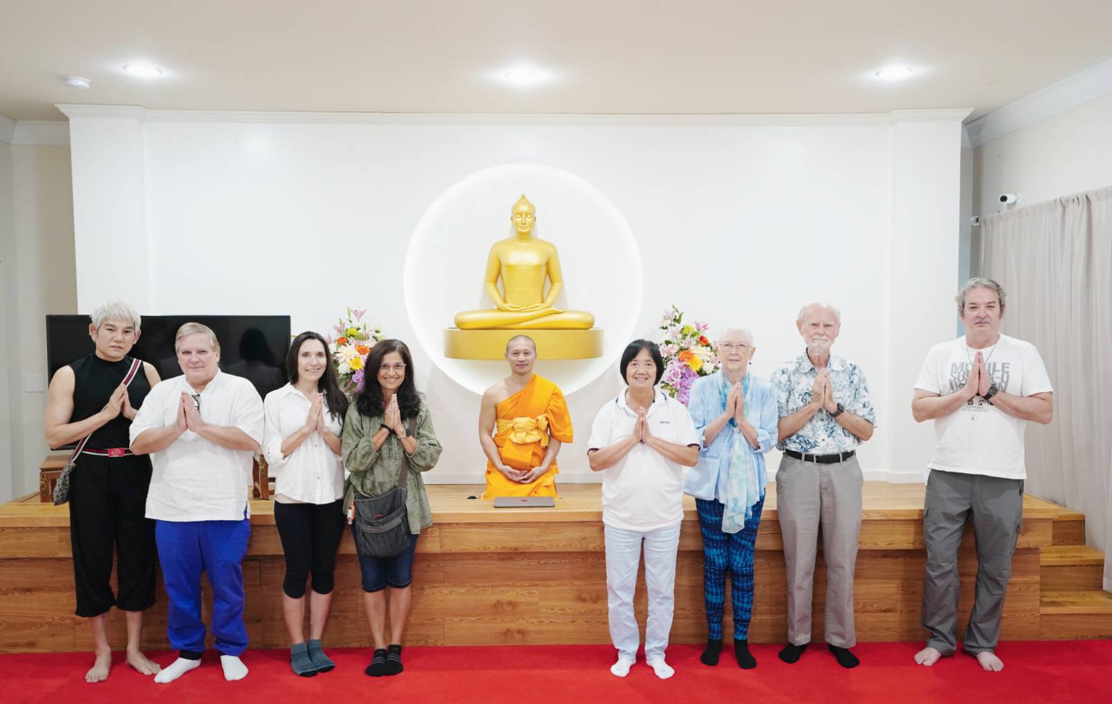 วัดพระธรรมกายปาล์มบีช จัดกิจกรรม Mindful Relaxation Meditation ครั้งที่ 10