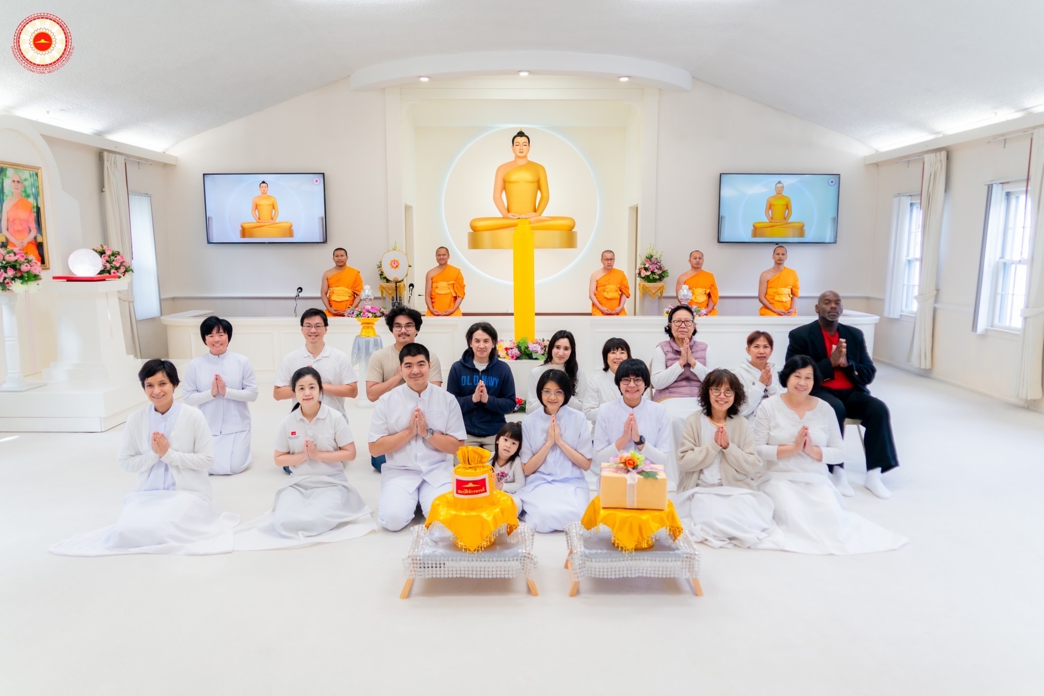 วัดพระธรรมกายนิวเจอร์ซี จัดพิธีจุดเทียนใจไฟนิรันดร์อนันตชัย