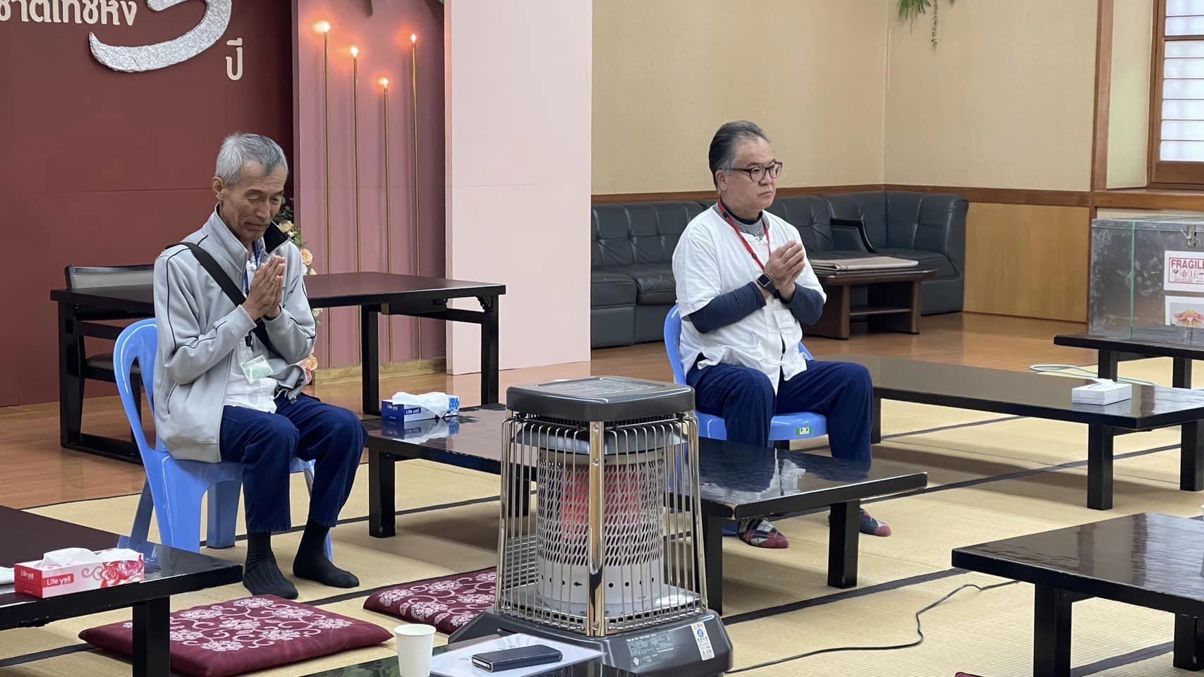 วัดป่าธรรมกายนานาชาติโทชิหงิ จัดปฏิบัติธรรมสุดสัปดาห์