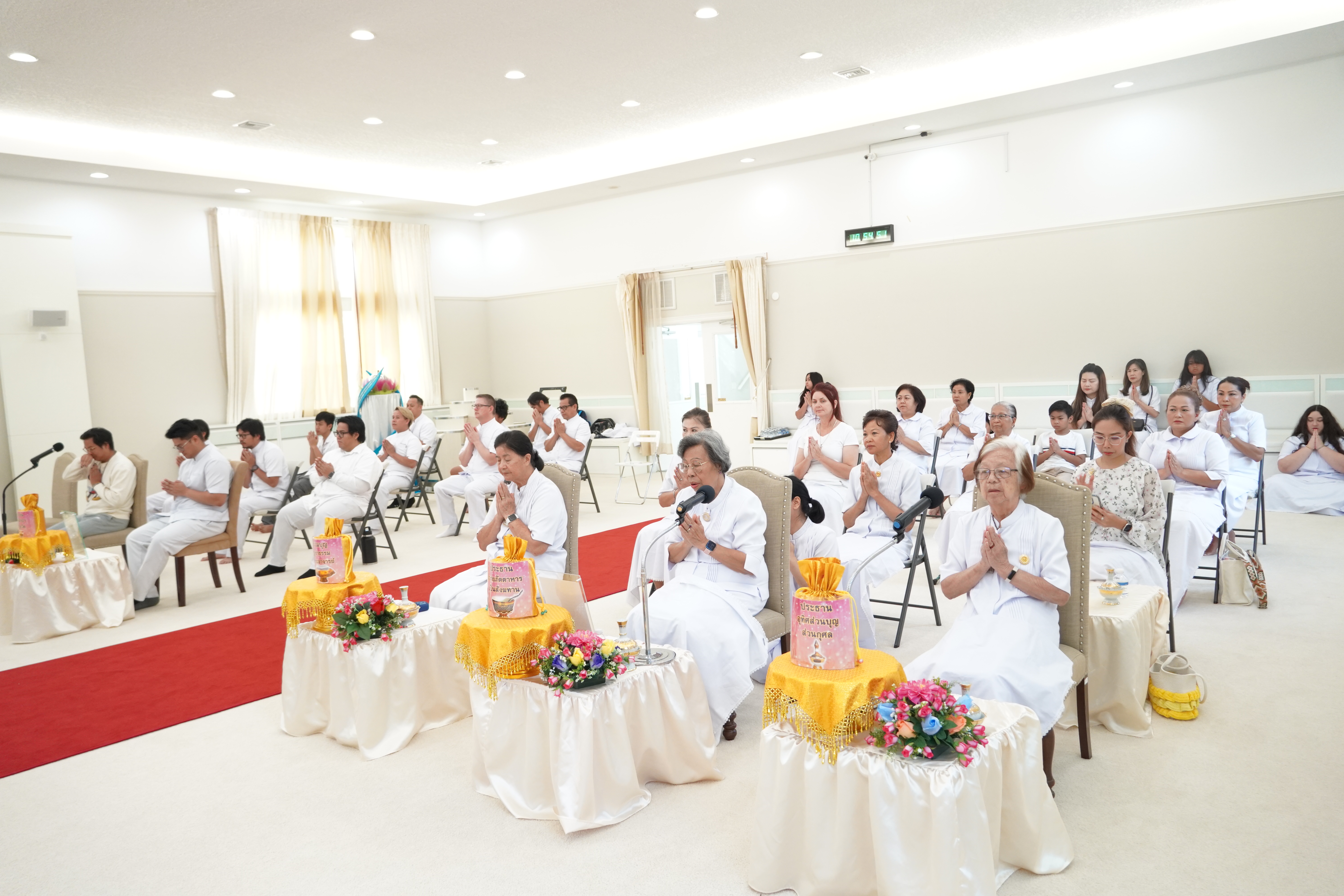 วัดพระธรรมกายฟลอริดา จัดพิธีบุพเปตพลี