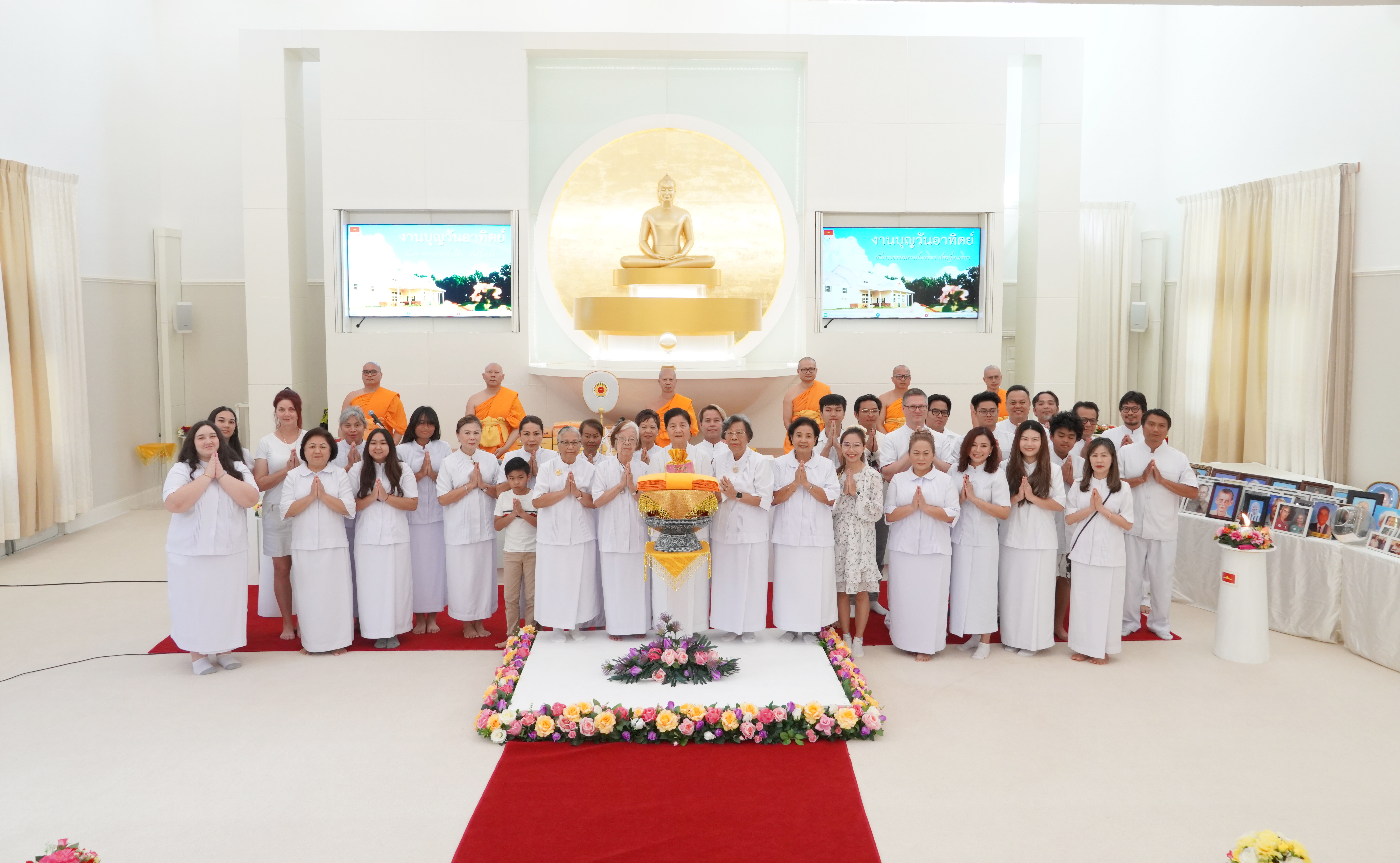 วัดพระธรรมกายฟลอริดา จัดพิธีบุพเปตพลี