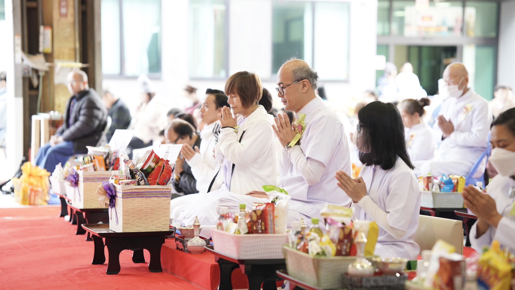 วัดพระธรรมกายไอจิ จัดพิธีทอดกฐินสามัคคี