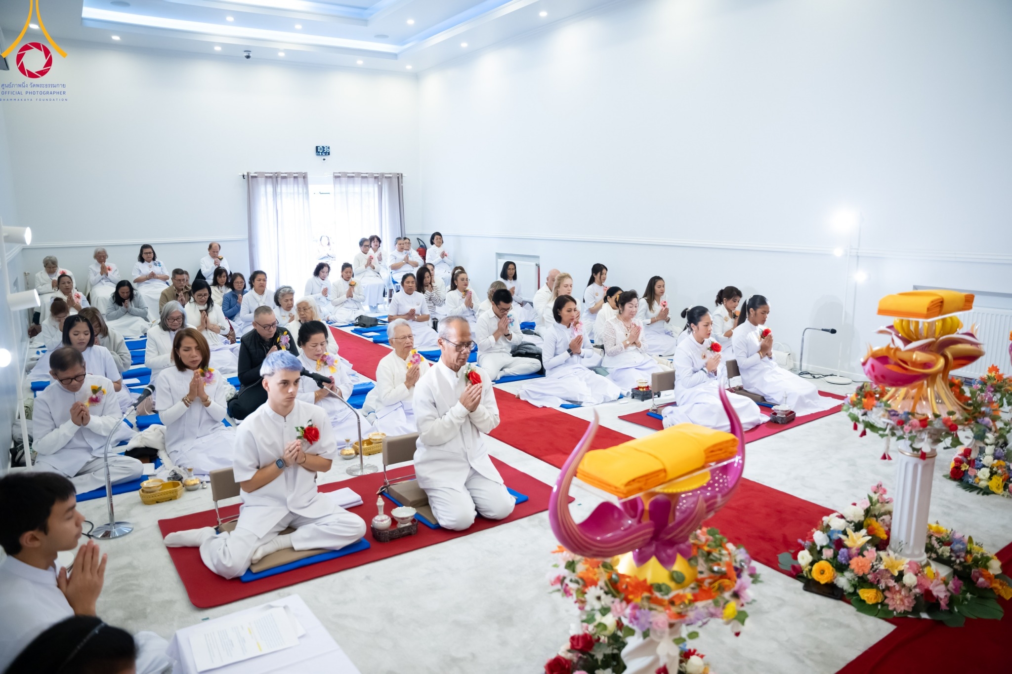 พิธีทอดกฐินสามัคคี ณ วัดพระธรรมกายบอร์คโด
