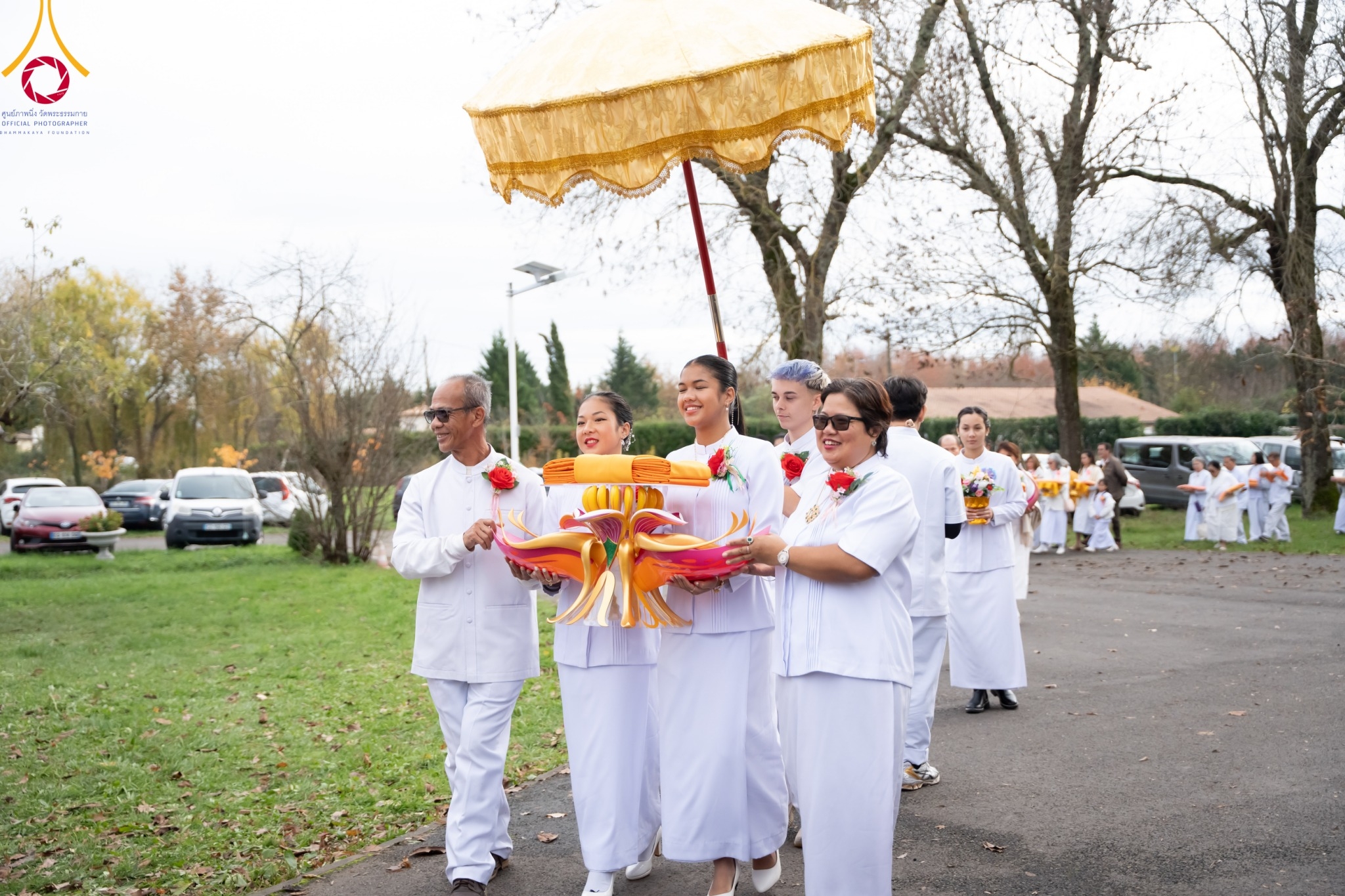 พิธีทอดกฐินสามัคคี ณ วัดพระธรรมกายบอร์คโด