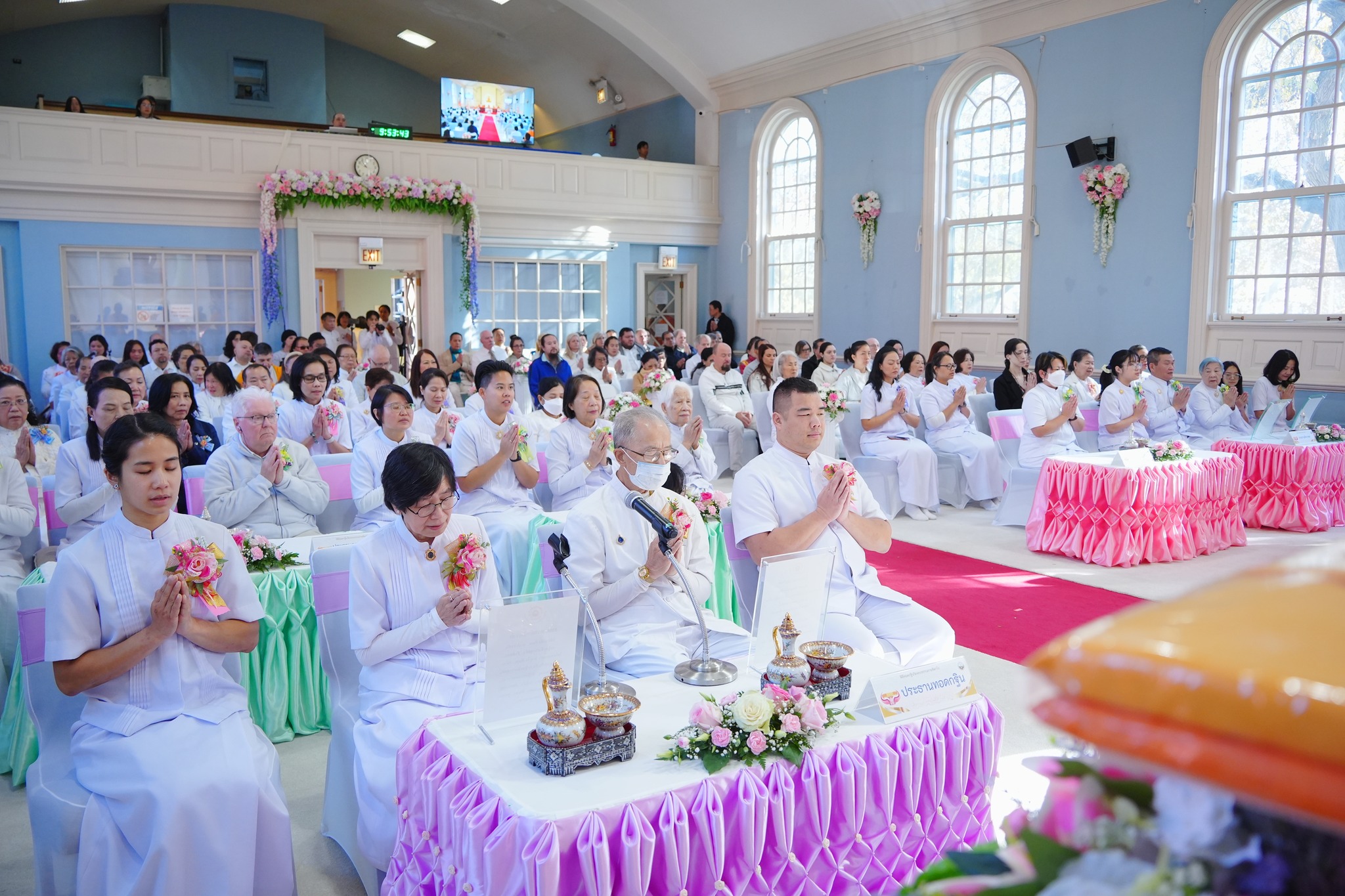 วัดพระธรรมกายชิคาโก จัดพิธีทอดกฐิน ประจำปี 2566