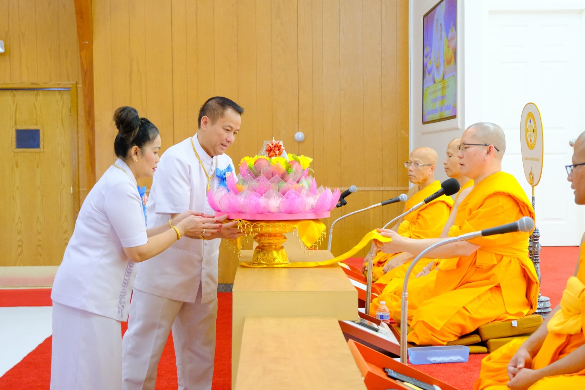 วัดพระธรรมกายมินเนโซตา จัดงานบุญวันอาทิตย์