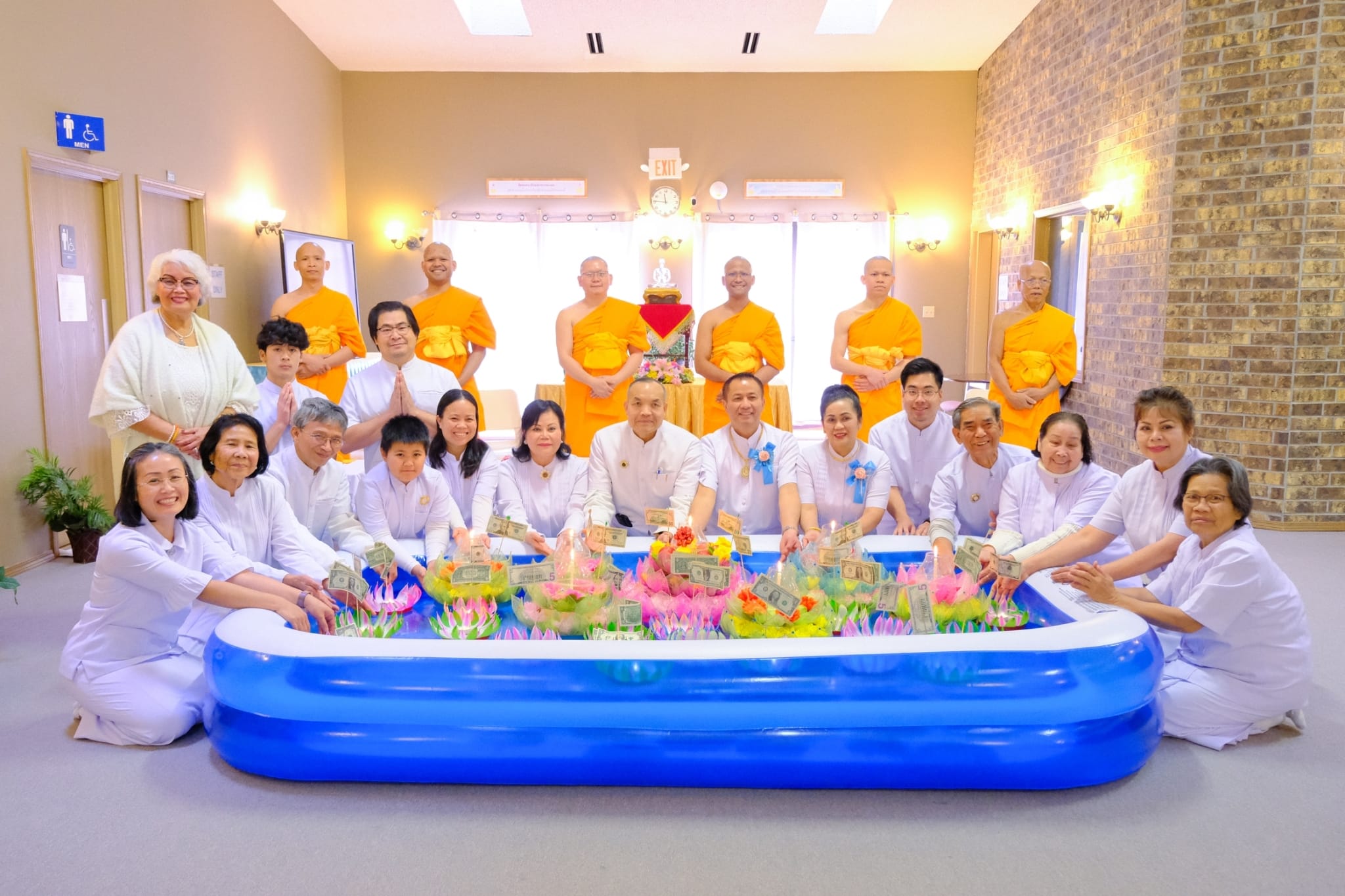 วัดพระธรรมกายมินเนโซตา จัดงานบุญวันอาทิตย์