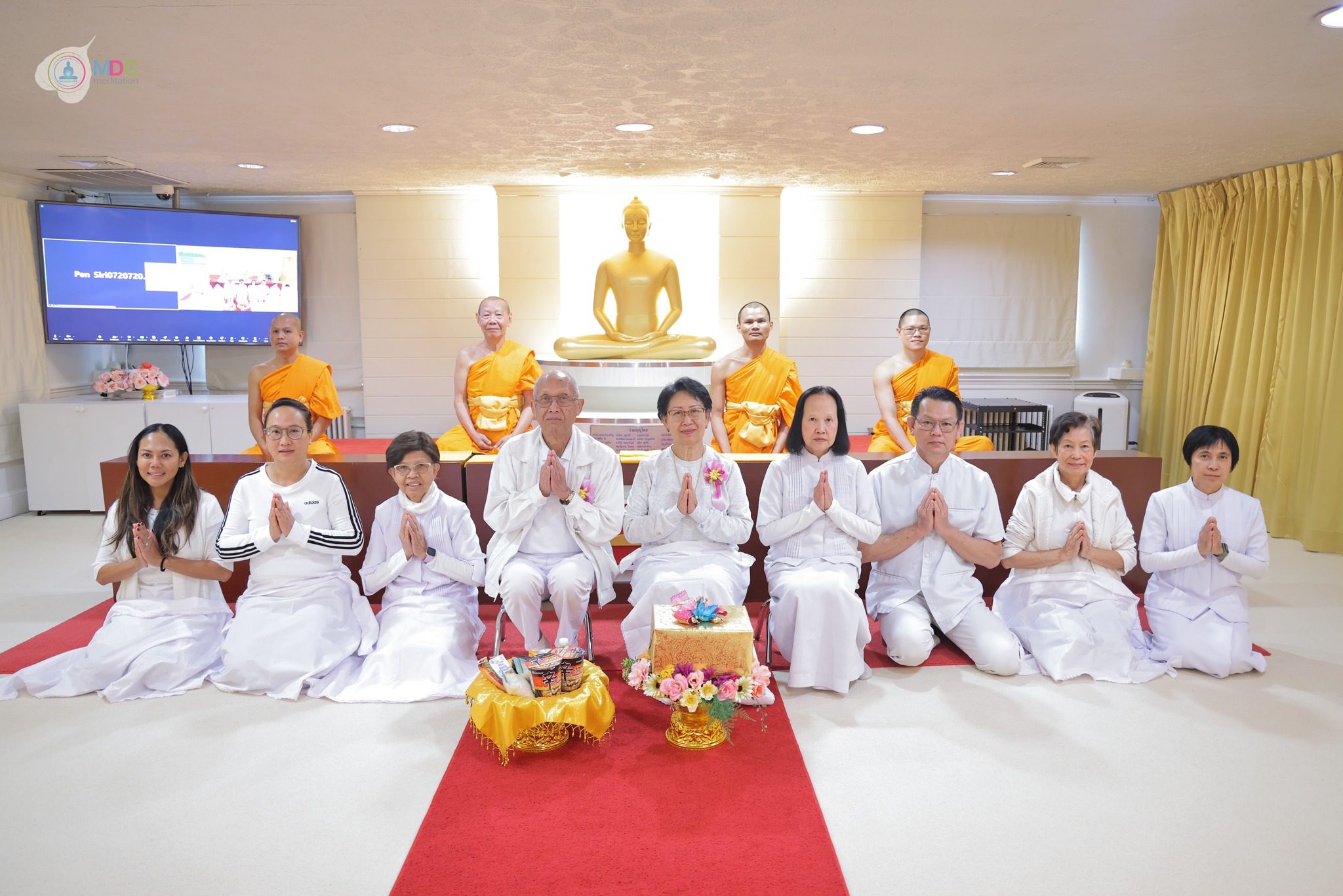 วัดพระธรรมกายดีซี จัดงานบุญวันอาทิตย์