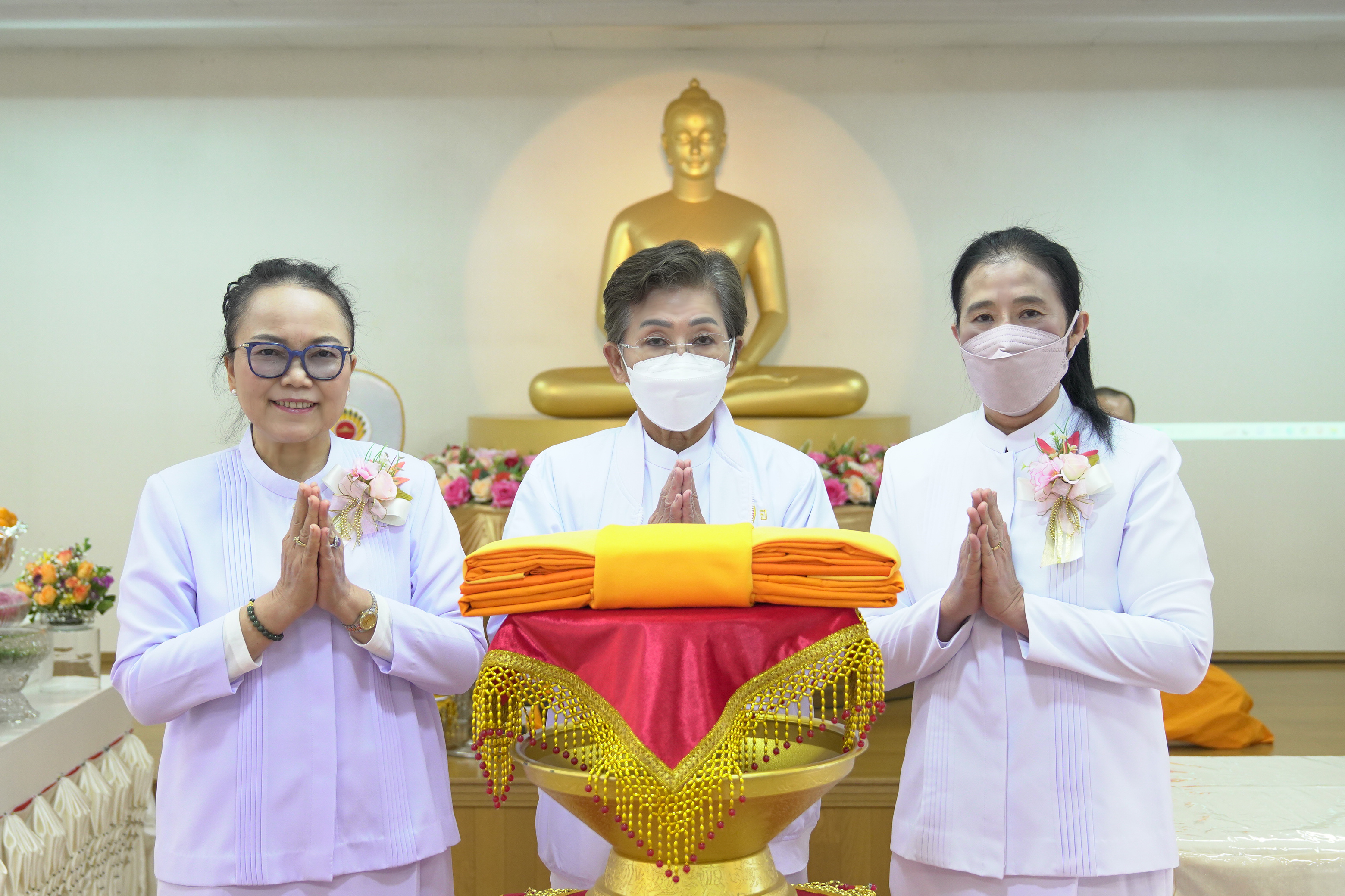วัดพระธรรมกายนางาโน่ จัดงานบุญบูชาข้าวพระ