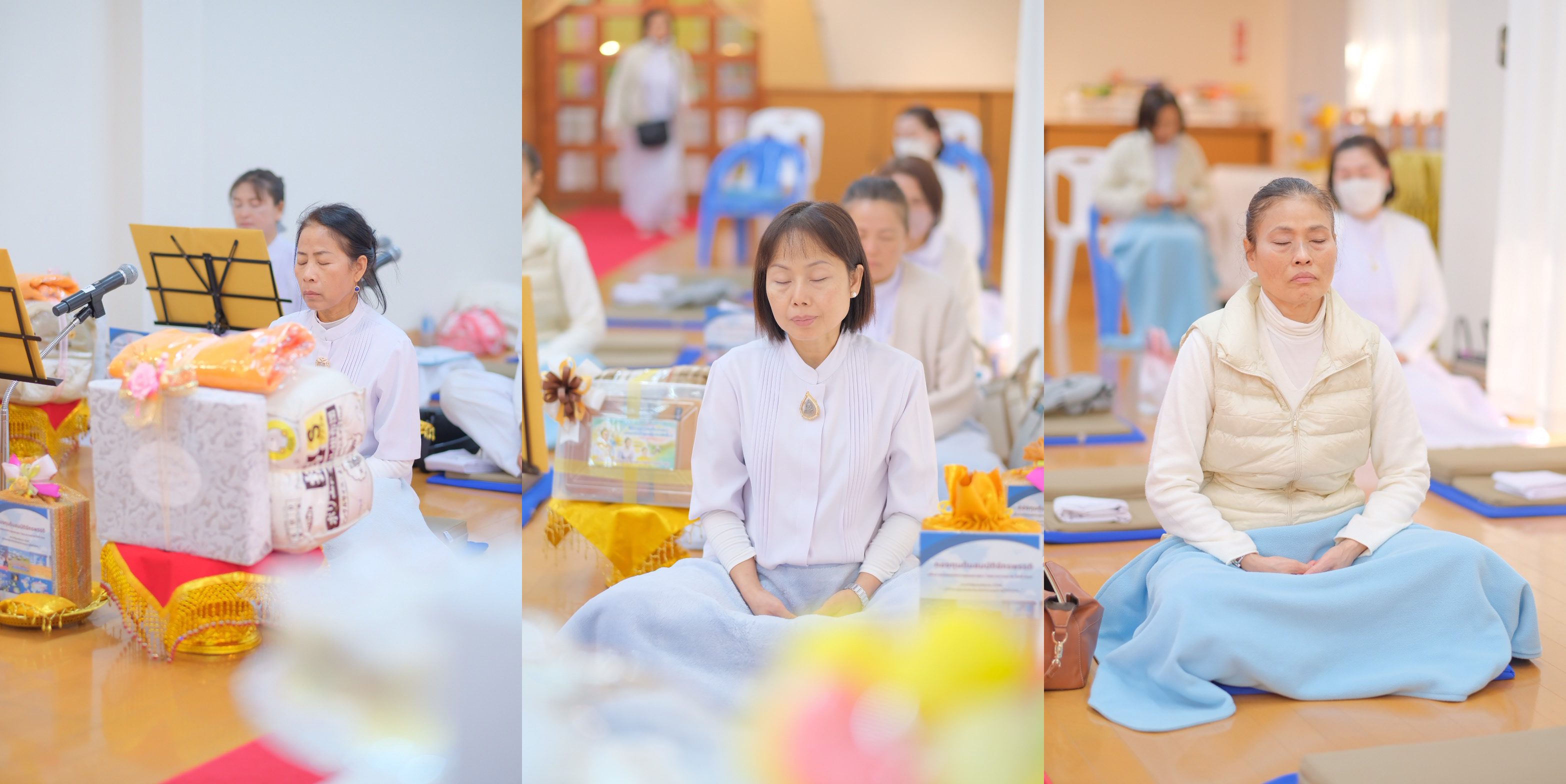 วัดพระธรรมกายโทชิหงิ จัดงานบุญบูชาข้าวพระ
