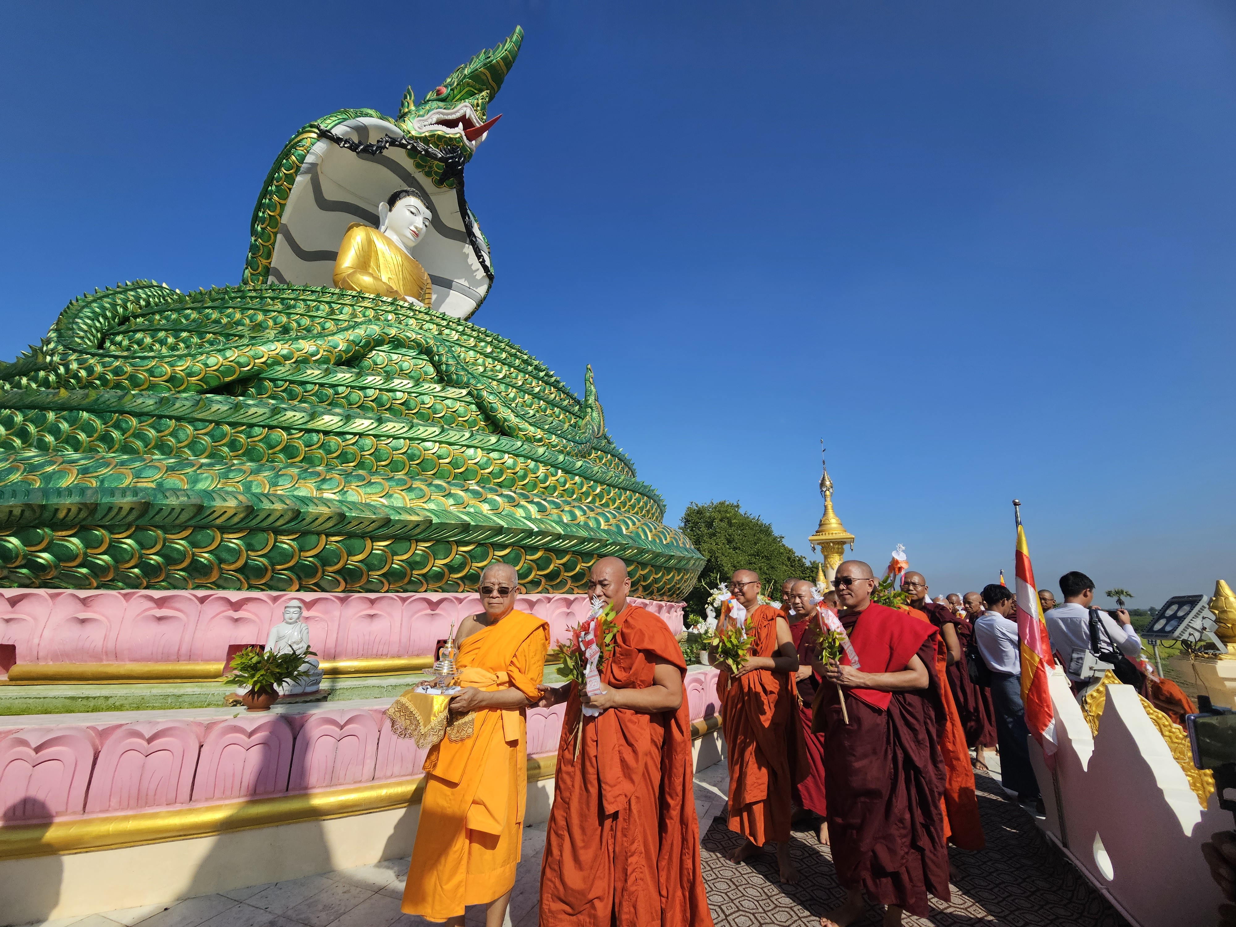 พิธีทอดกฐินไทย-เมียนมา ประจำปี 2566 จำนวน 46 วัด ทั่วเมียนมา