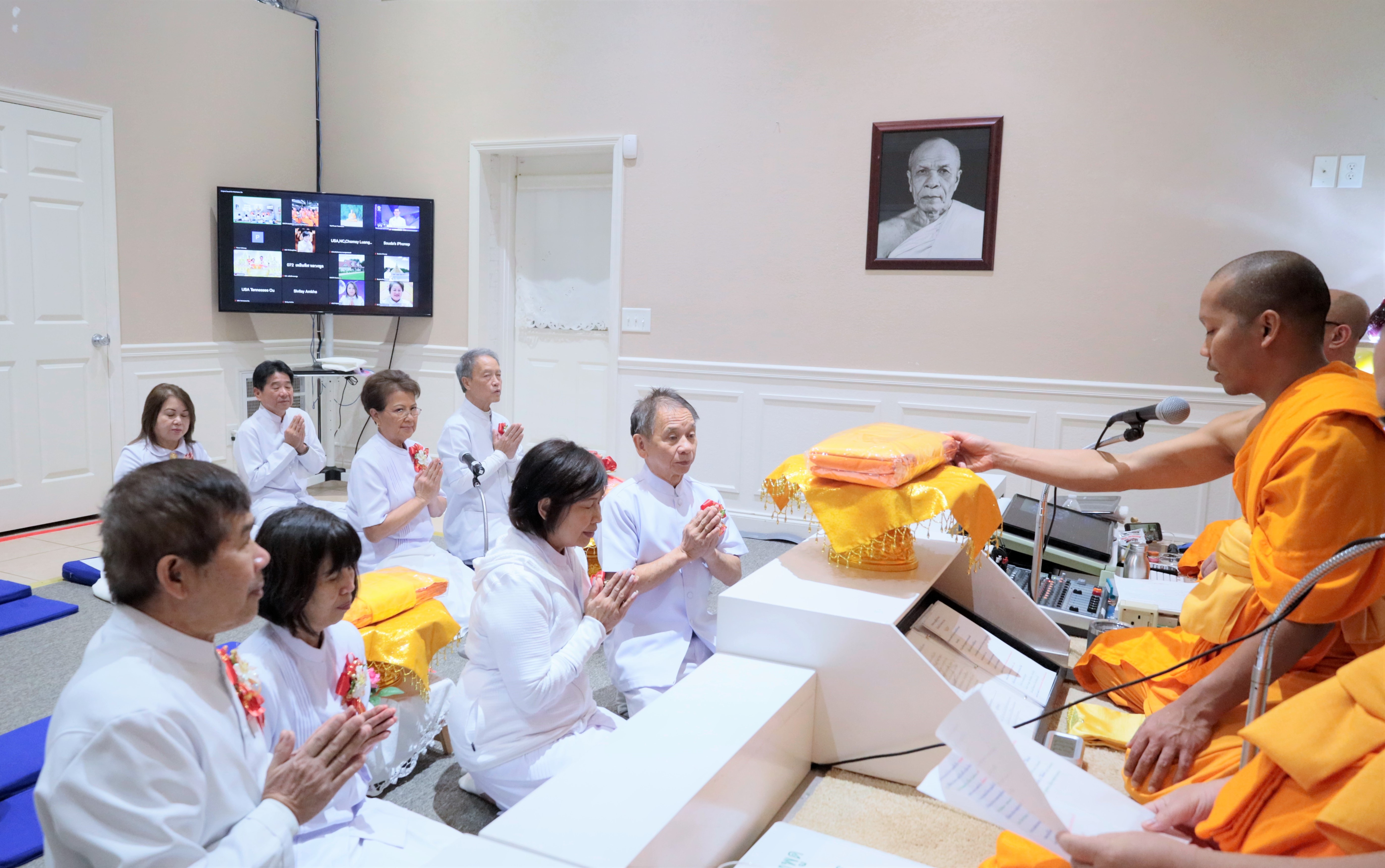 วัดพระธรรมกายเทนเนสซี จัดงานบุญบูชาข้าวพระ