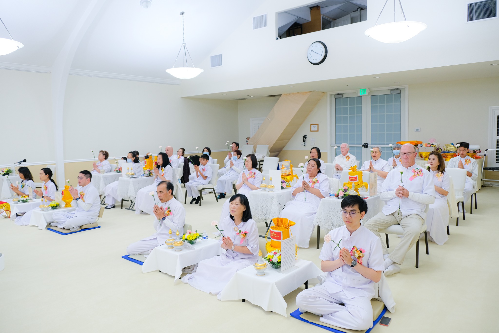วัดพระธรรมกายซิลิคอนวัลเลย์ จัดงานบุญบูชาข้าวพระ