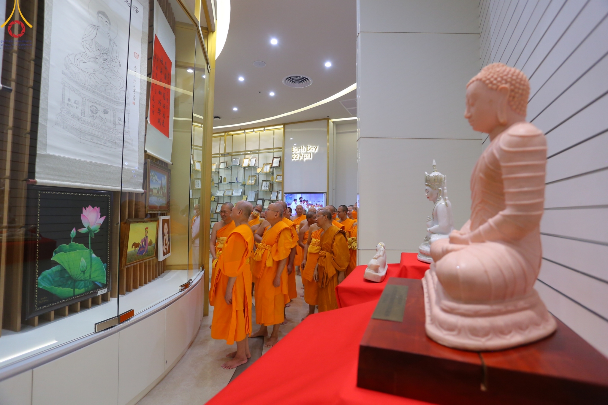 พิธีเปิดห้องนิทรรศการเพื่อสันติภาพโลก World Peace Exhibition Hall