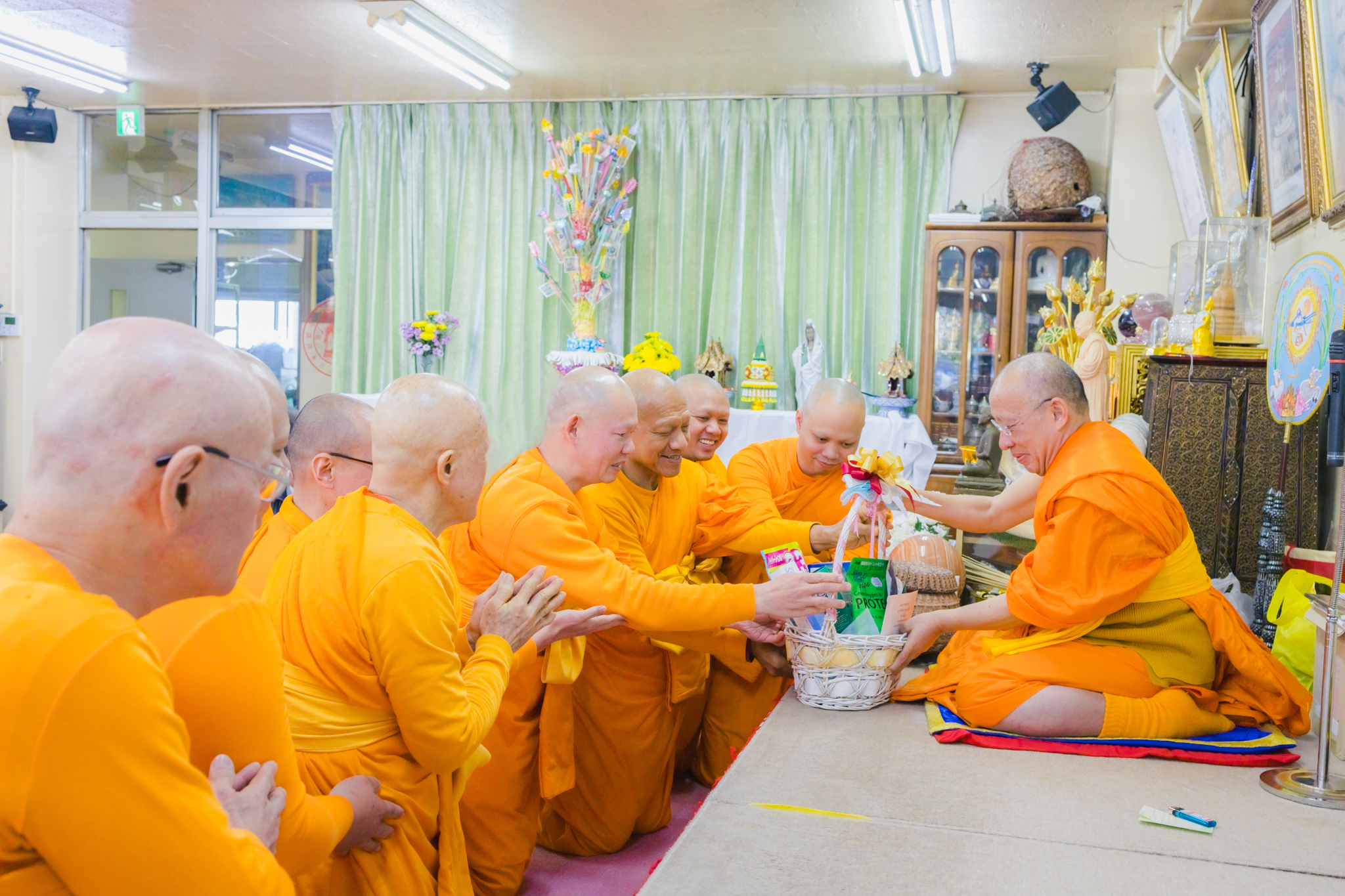 วัดพระธรรมกายโทชิหงิและวัดป่าธรรมกายนานาชาติโทชิหงิ เข้ากราบพระราชรัชวิเทศ