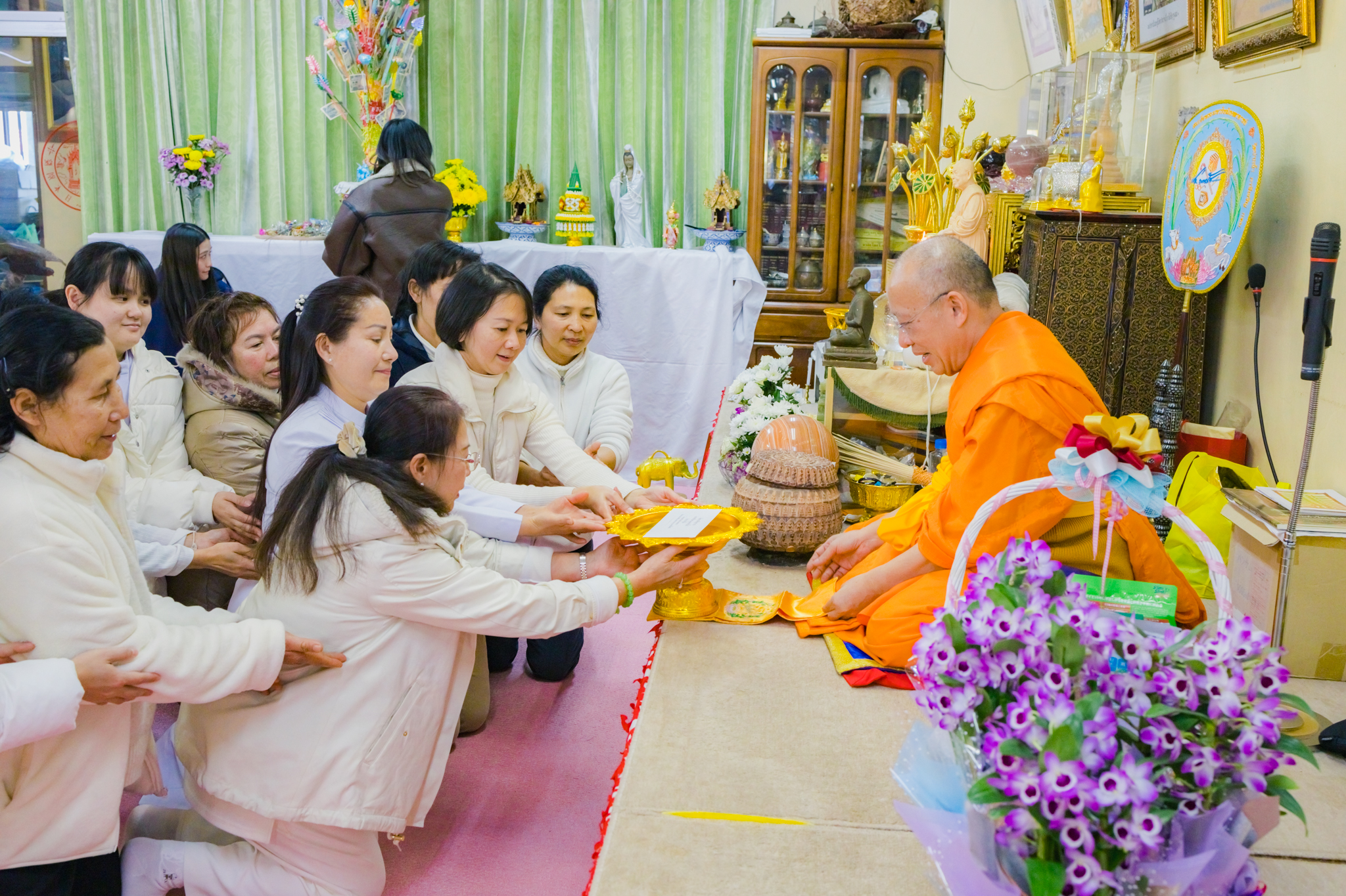 วัดพระธรรมกายโทชิหงิและวัดป่าธรรมกายนานาชาติโทชิหงิ เข้ากราบพระราชรัชวิเทศ