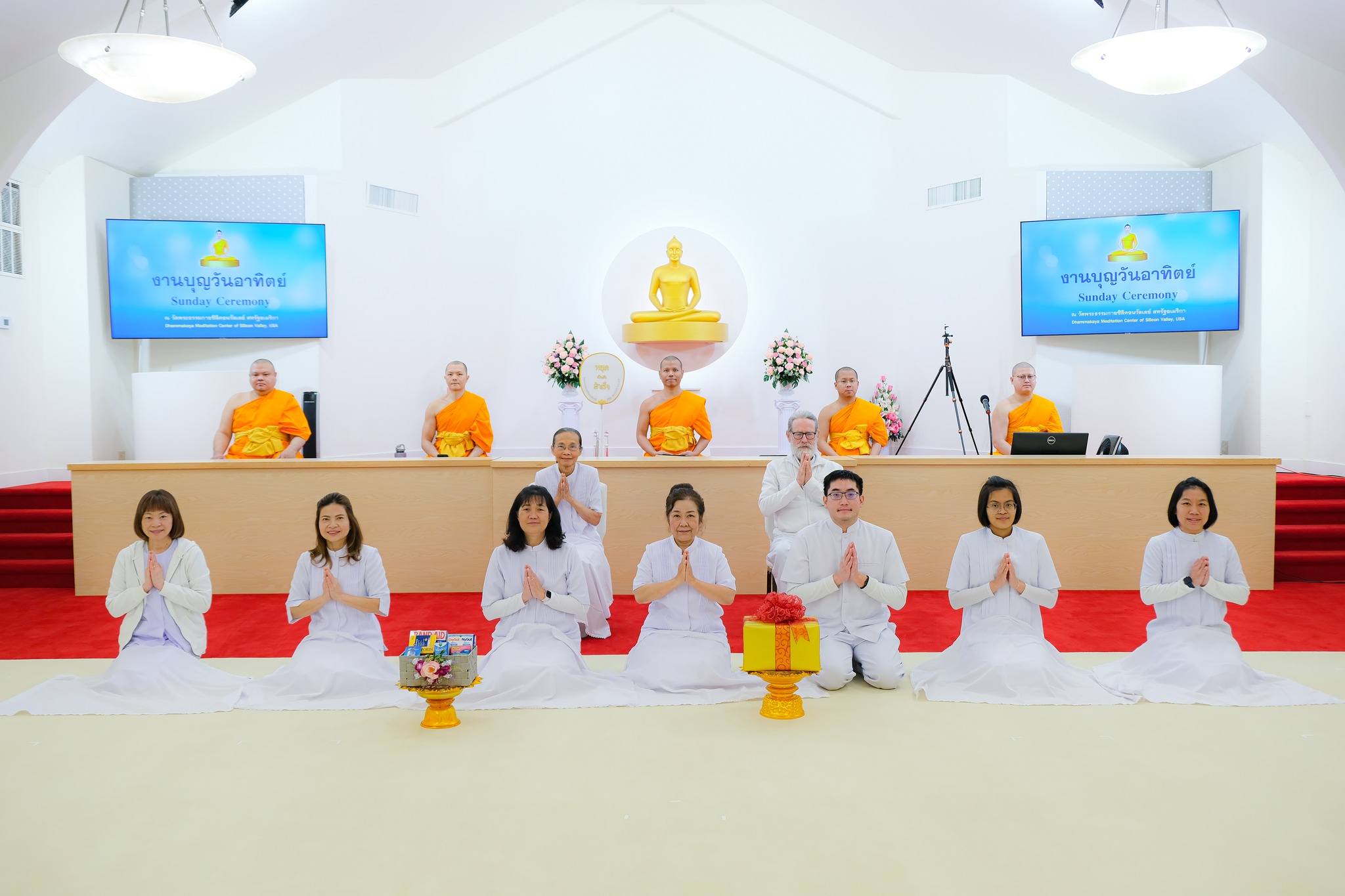 วัดพระธรรมกายซิลิคอนวัลเลย์ จัดกิจกรรมงานบุญวันอาทิตย์