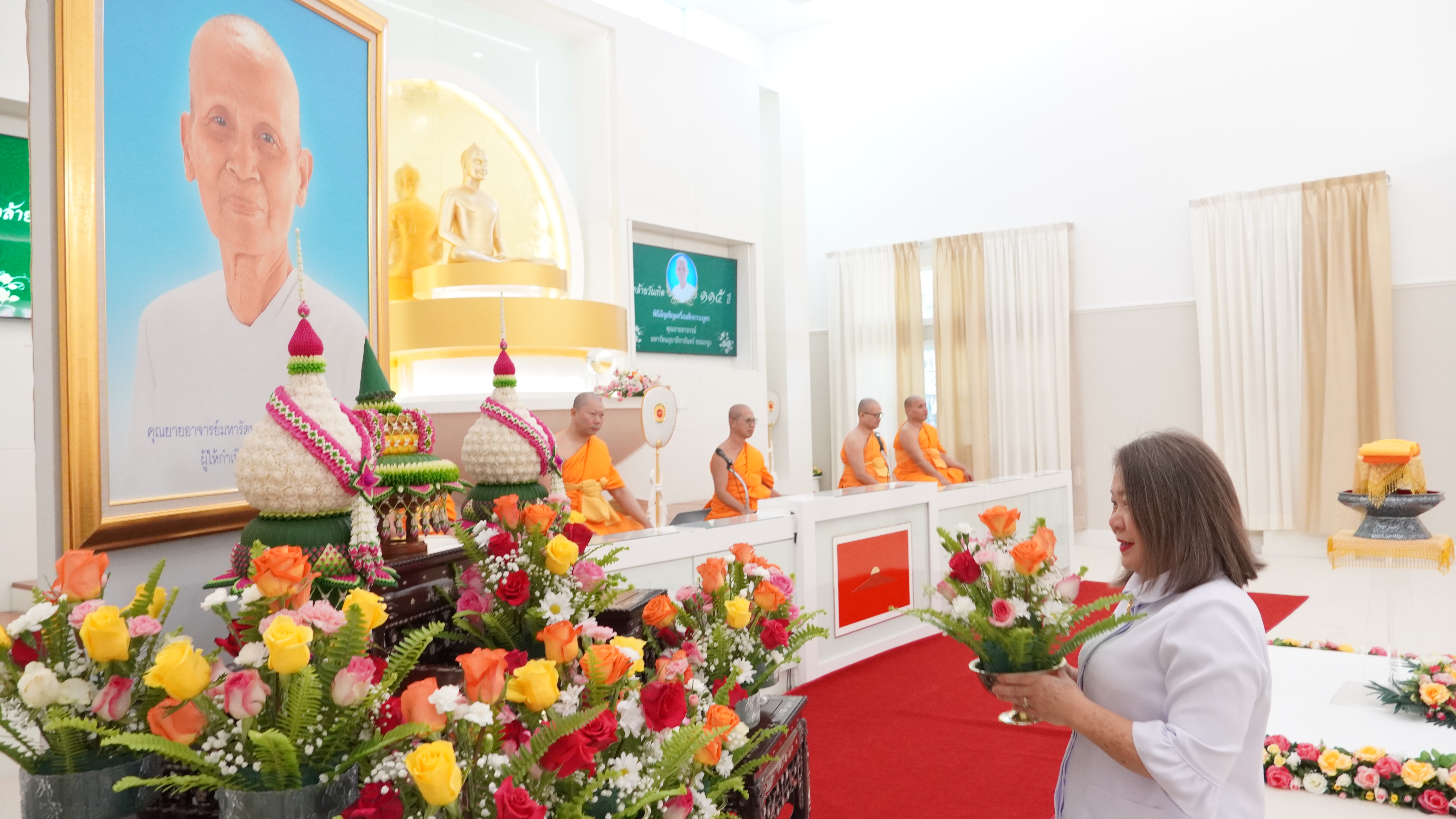 วัดพระธรรมกายฟลอริดา จัดงานบุญวาระครบรอบ 115 ปี คุณยายอาจารย์ฯ
